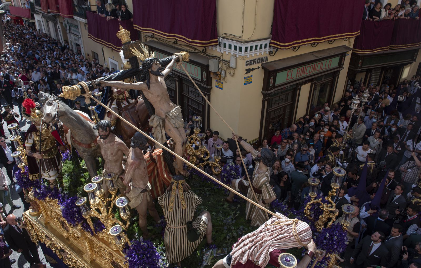 Las imágenes de la hermandad de La Exaltación