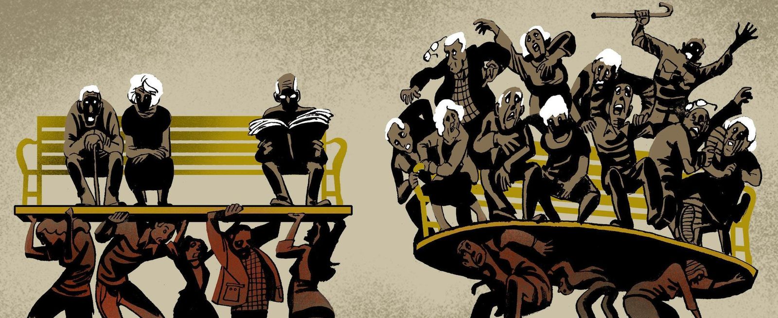 La población mayor de 65 años crecerá un 38,5% para 2031.