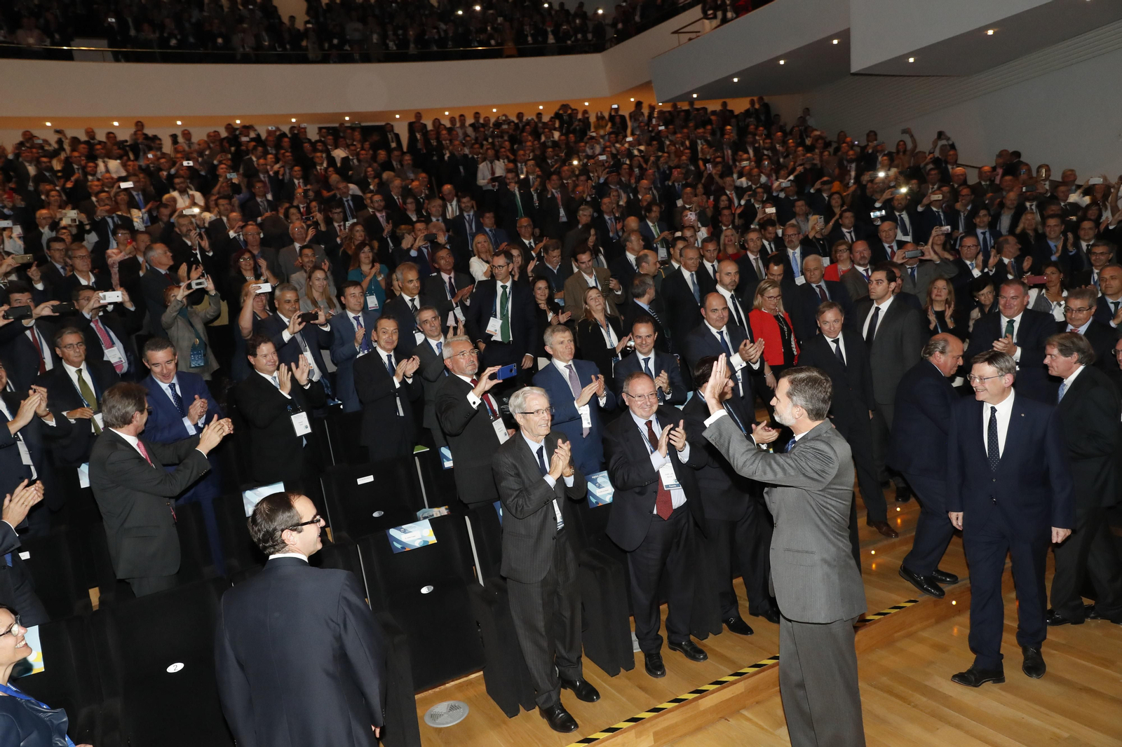 Clausura del Congreso Anual de la Confederación Española de Directivos y Ejecutivos (CEDE) (22-11-2017).