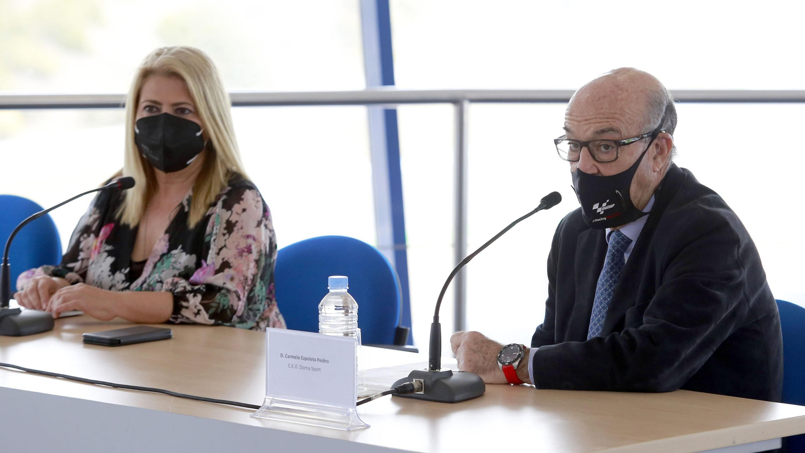 Presentación del G.P. de España en el Circuito de Jerez - Ángel Nieto