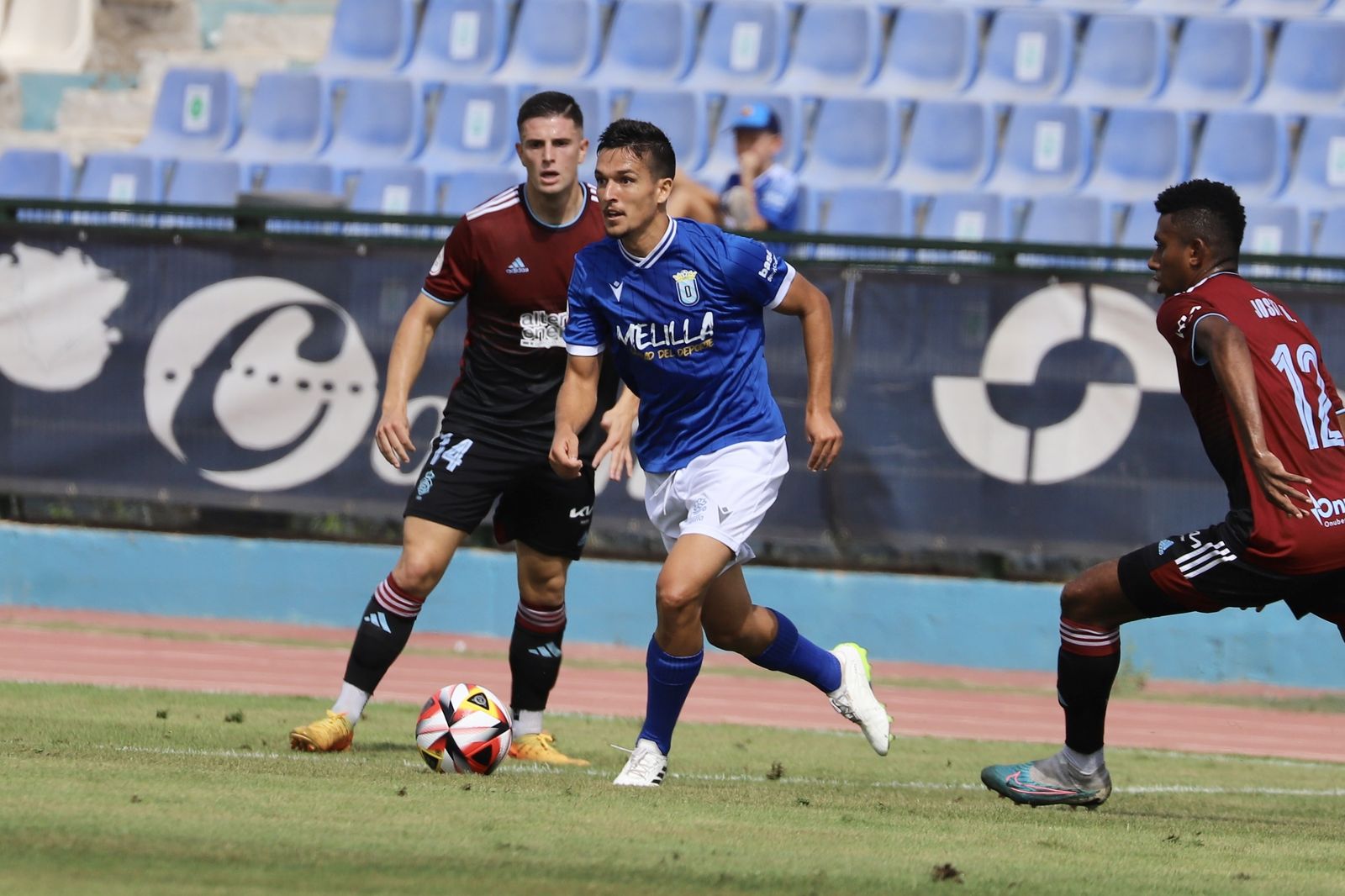 Imágenes del partido entre la UD Melilla y el Recreativo de Huelva