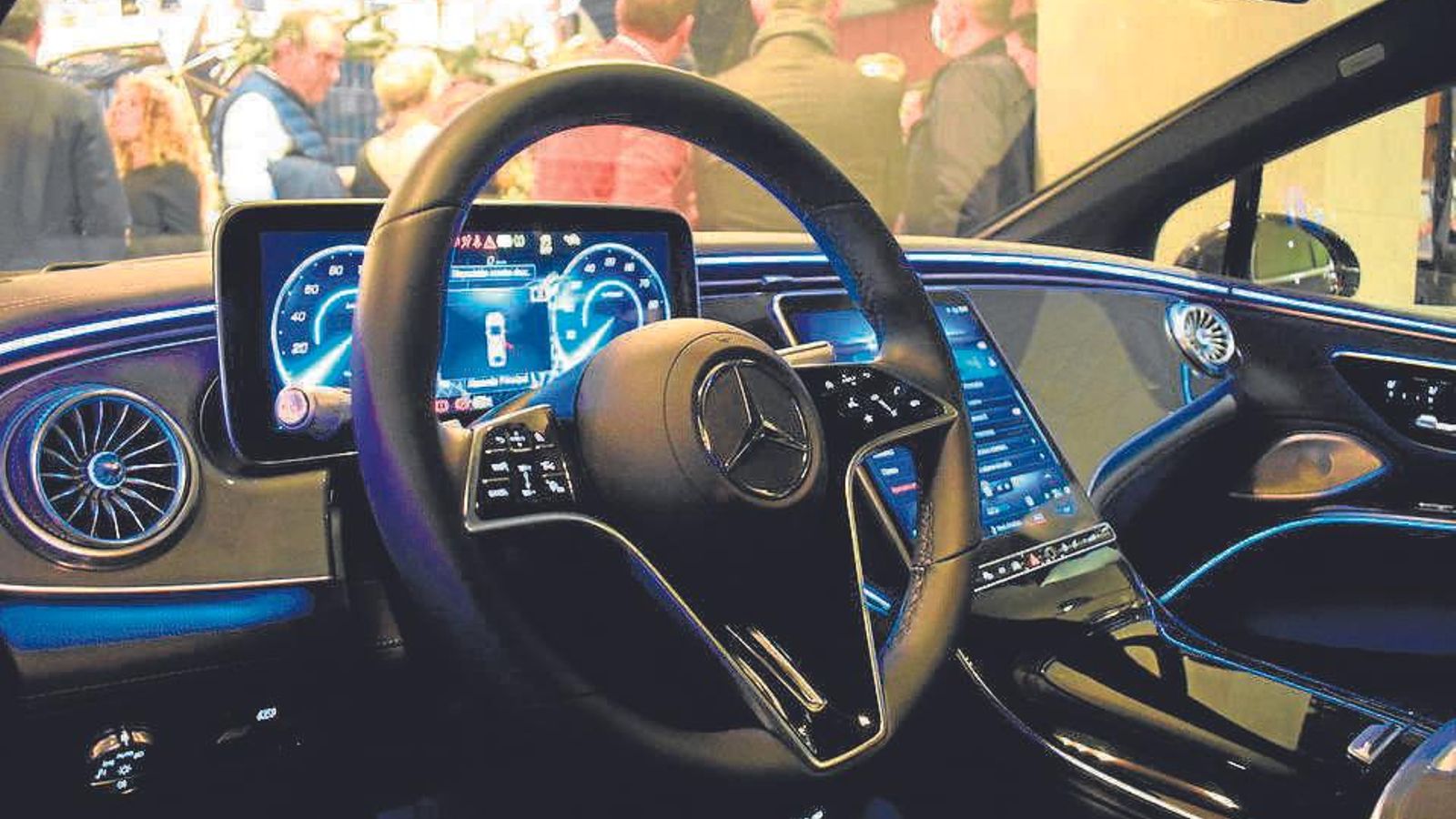 Interior de uno de los modelos.