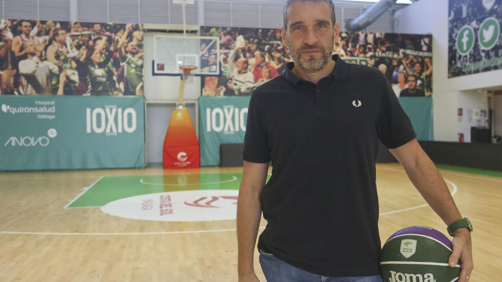 Ibon Navarro, en Los Guindos.