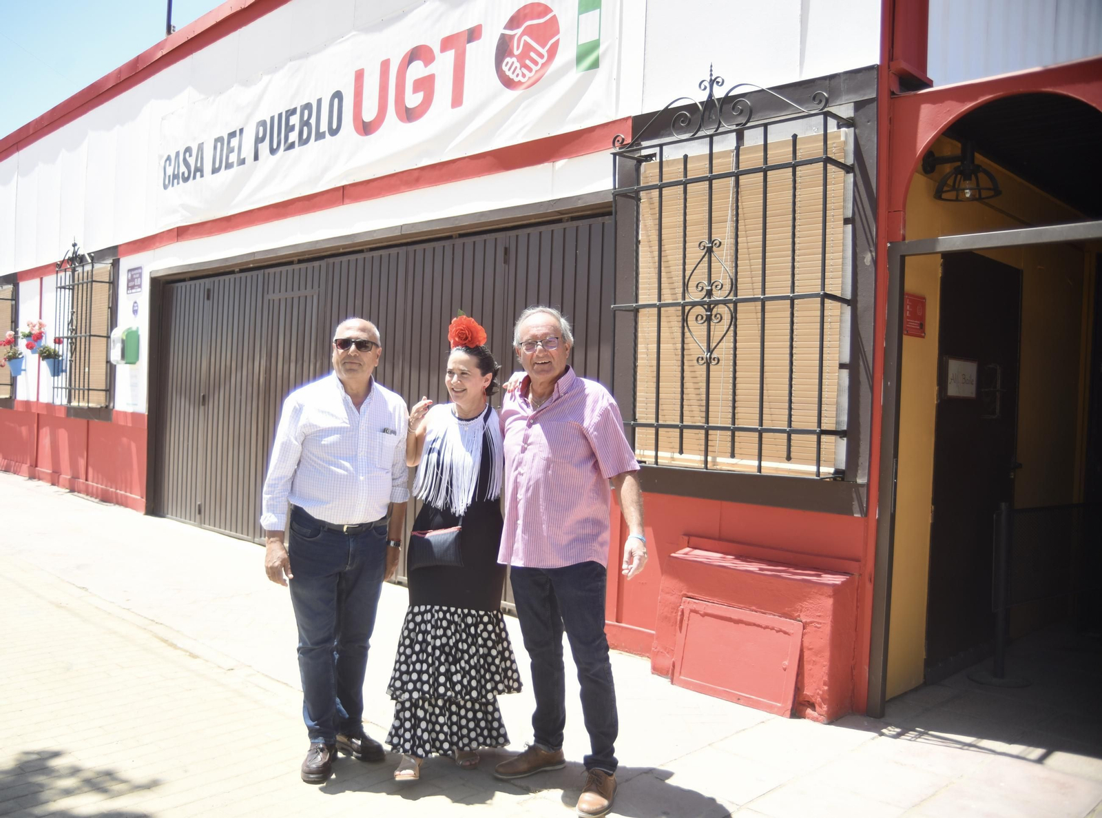 Las mejores imágenes de un lunes de Feria en Córdoba cargado de comidas de empresa y recepciones