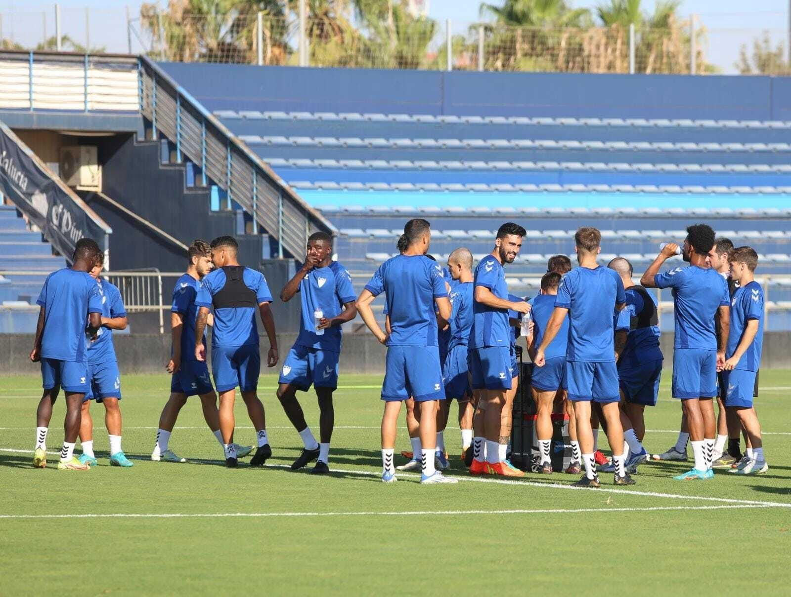 Las fotos de un Málaga CF que apura su pretemporada