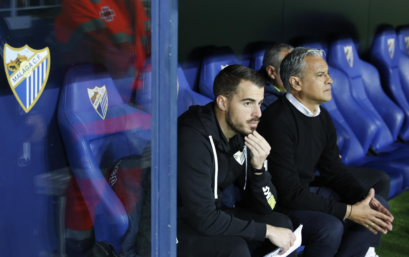 El paso de Sergio Pellicer por el Málaga CF, en fotos