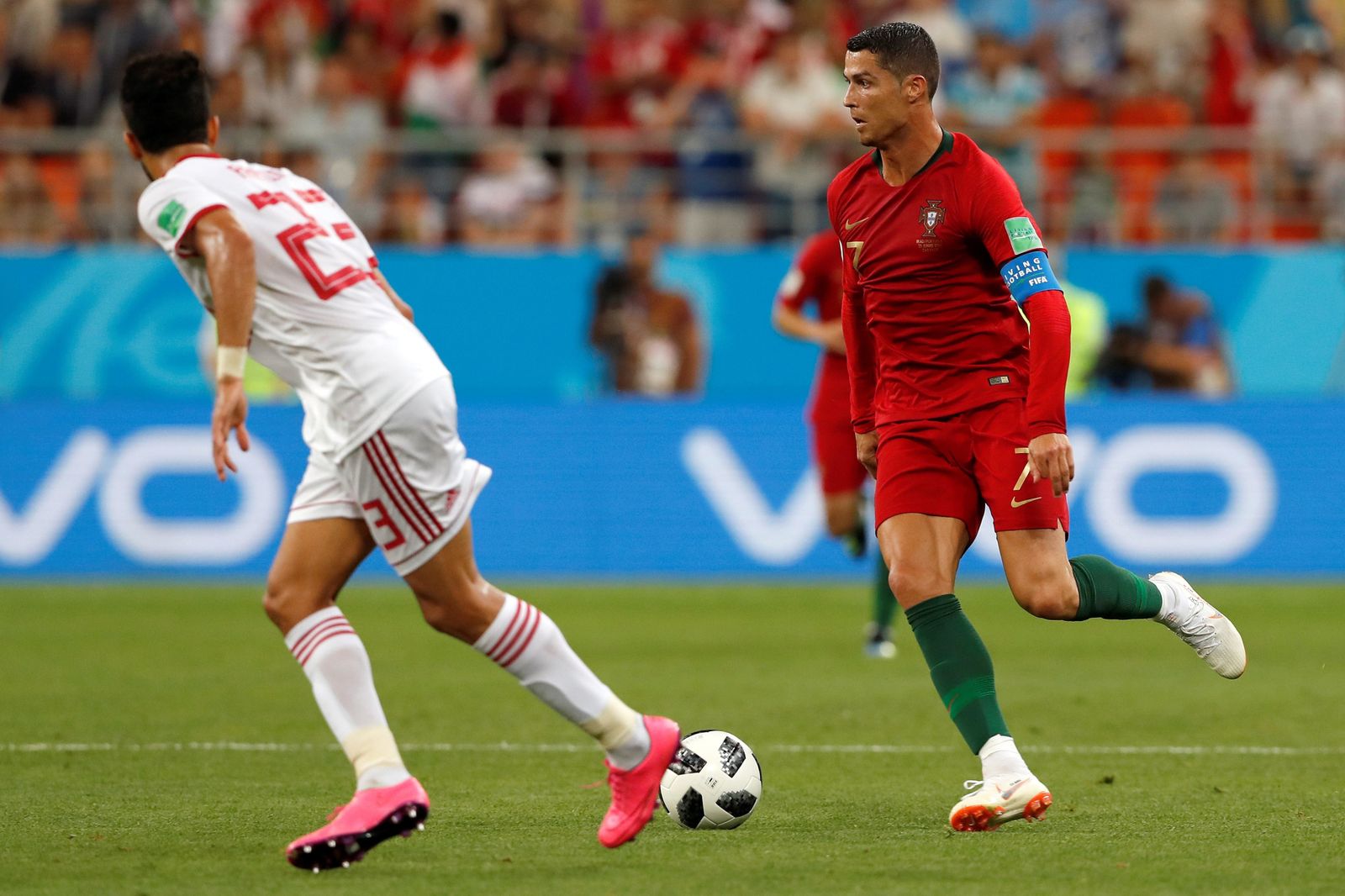 Las imágenes del Irán-Portugal