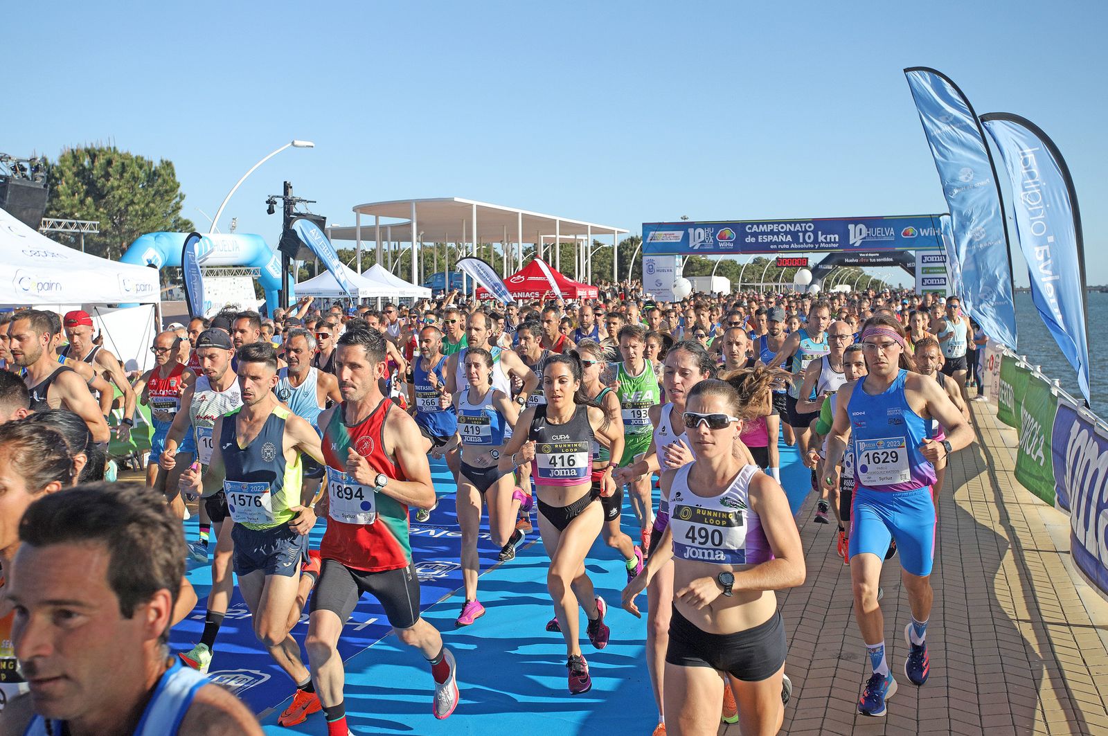 Imágenes de la 10K Puerta del Descubrimiento en Huelva