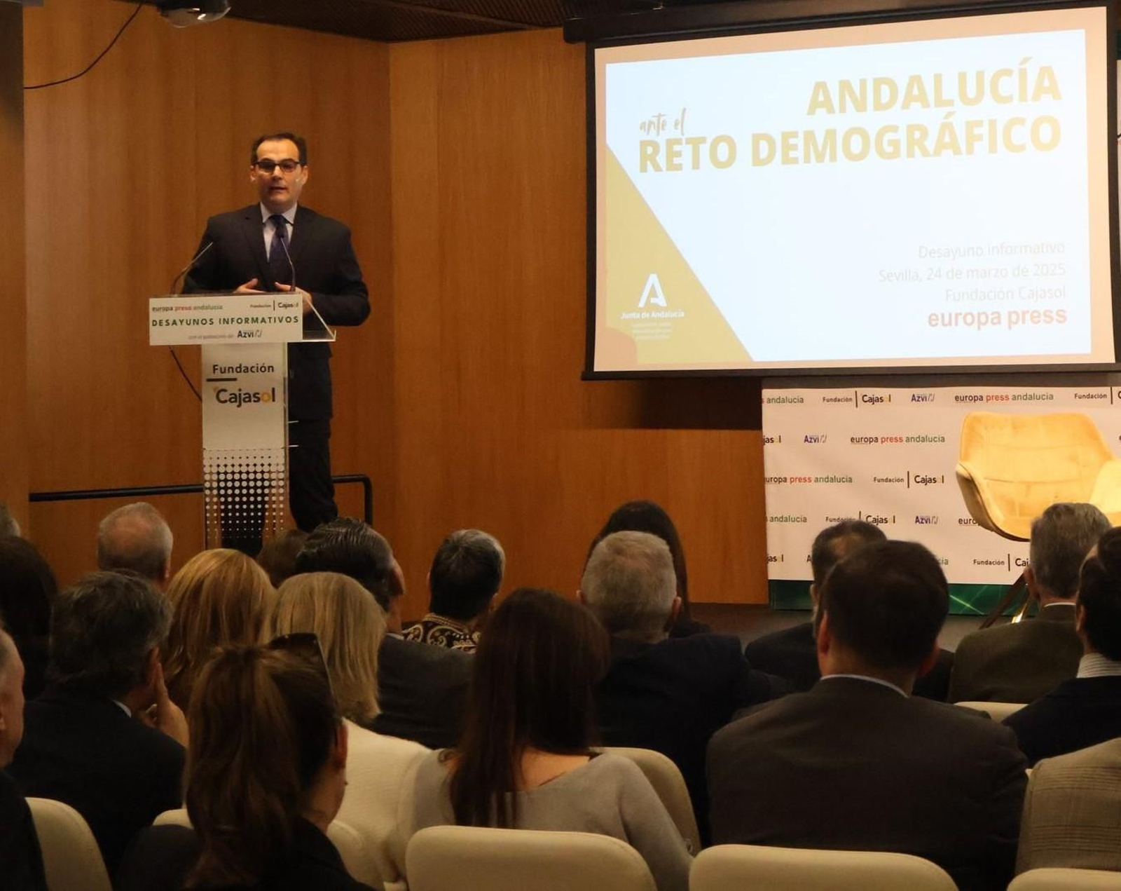 Presentación de las jornadas de Reto Demográfico.
