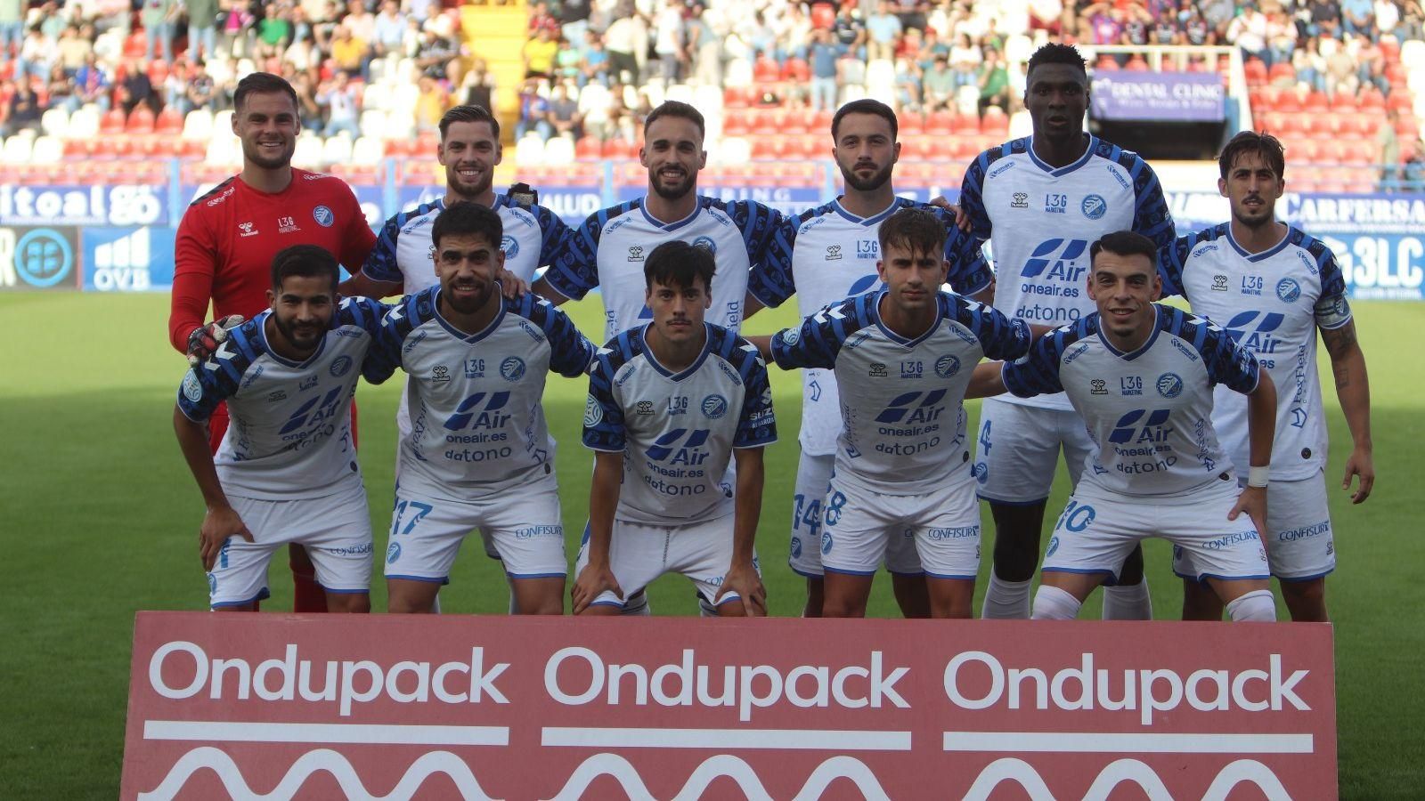 Once inicial que presentó el Xerez DFC en el Francisco de la Hera frente al Extremadura