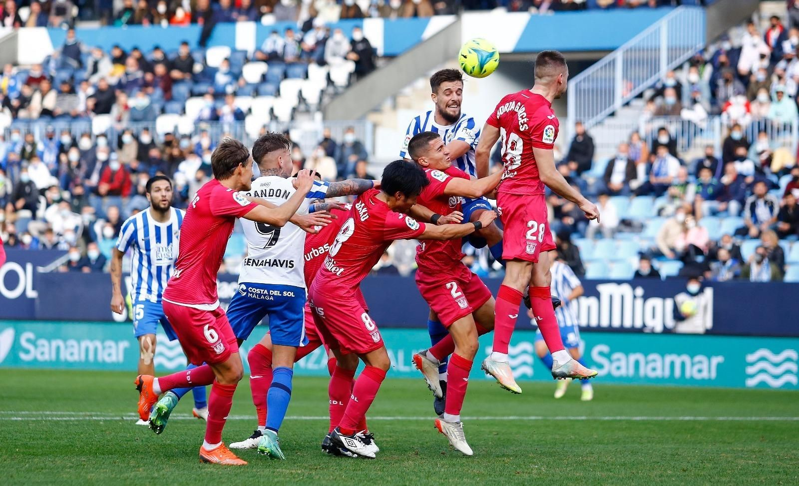 Las fotos del Málaga CF-Leganés