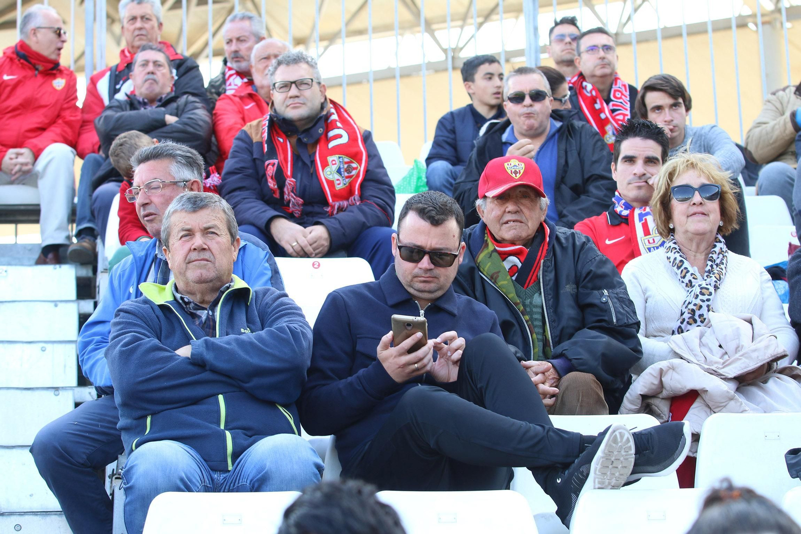 Las imágenes del Almería-Rayo Majadahonda
