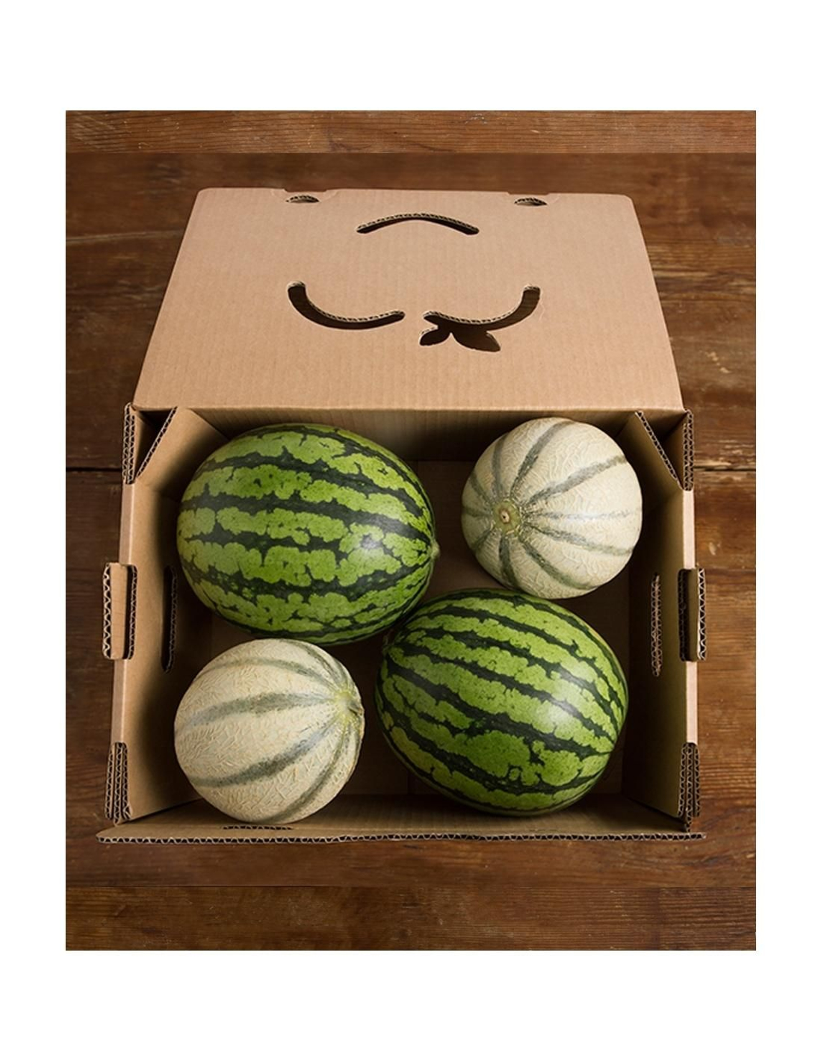 Caja combo de sandía y melón de Unica Group