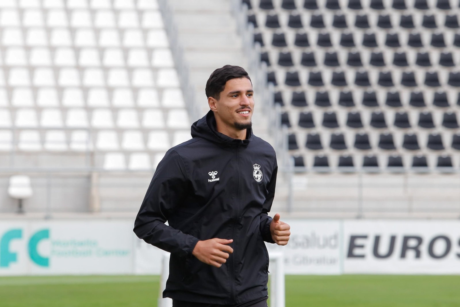 Las fotos del entrenamiento de la Balona previo al partido con el Villanovense