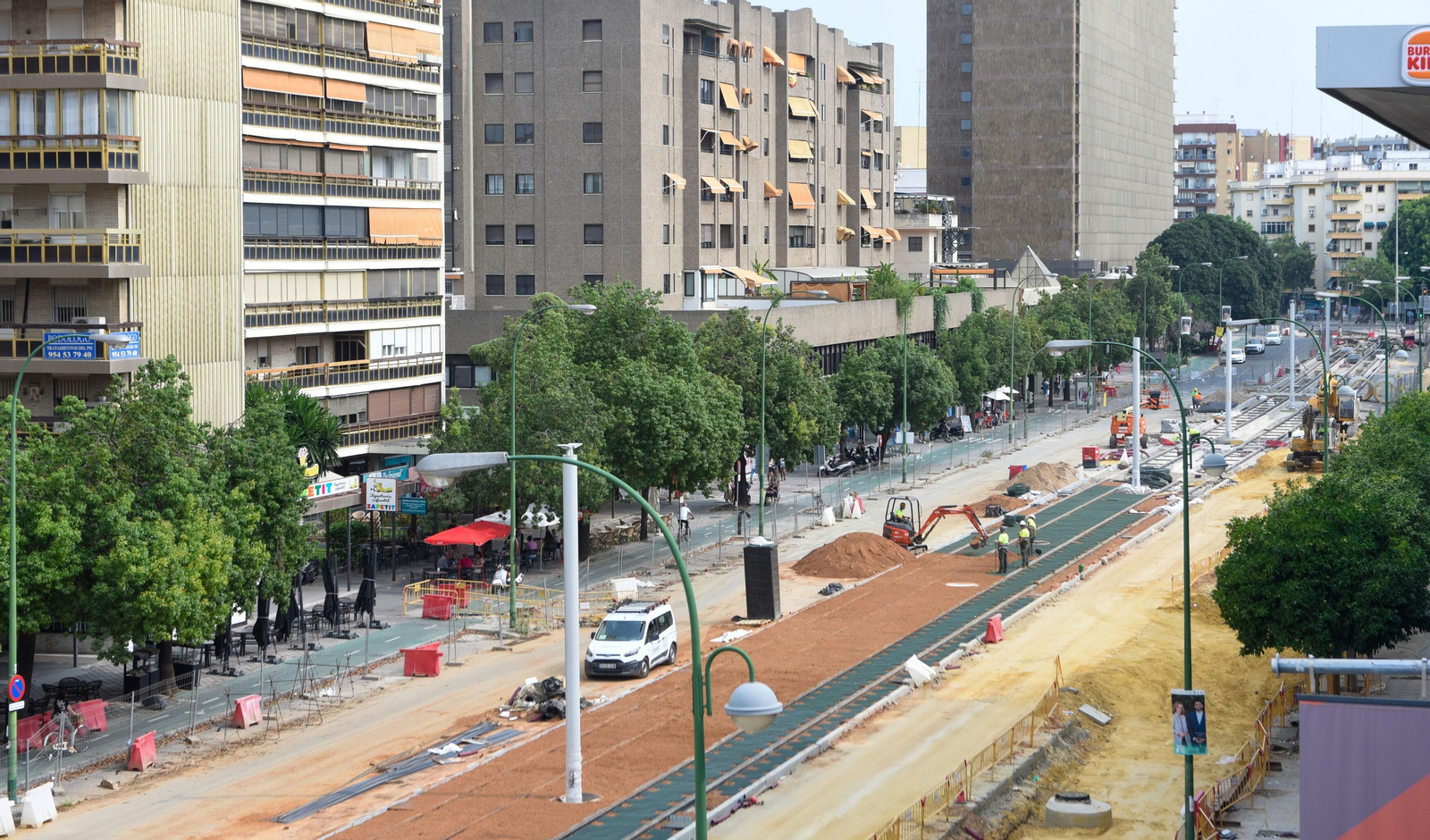 Obras en Luis de Morales.
