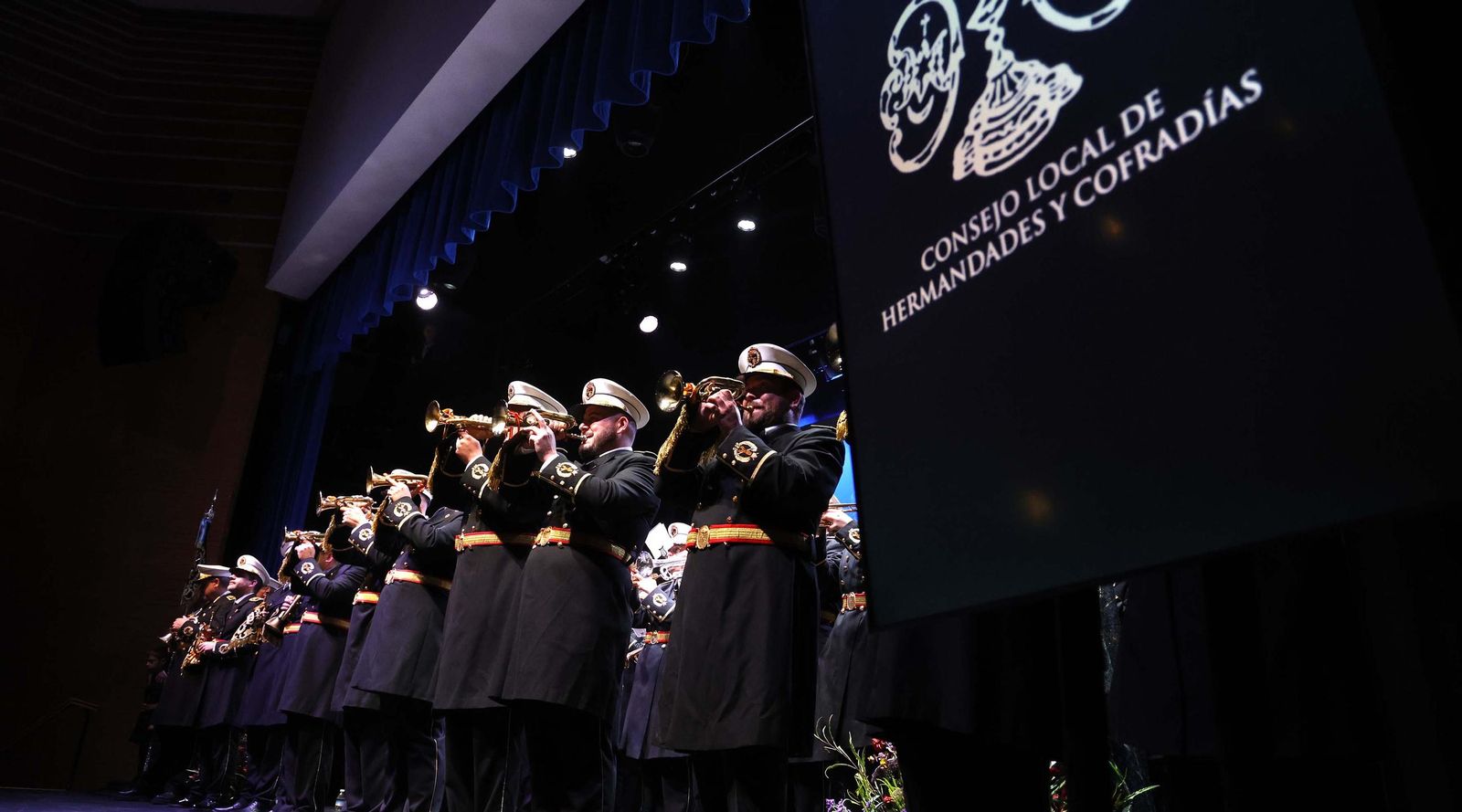 Las fotografías de la presentación del cartel de Semana Santa de La Línea
