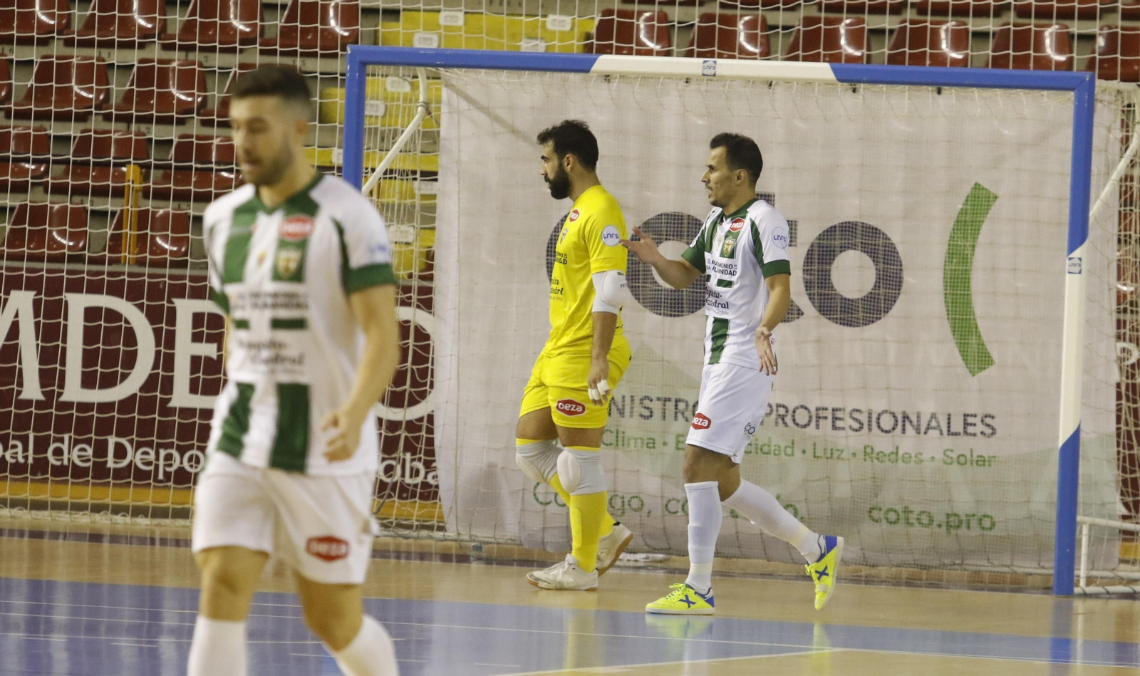 La derrota del Córdoba Futsal ante el Ribera Navarra, en imágenes