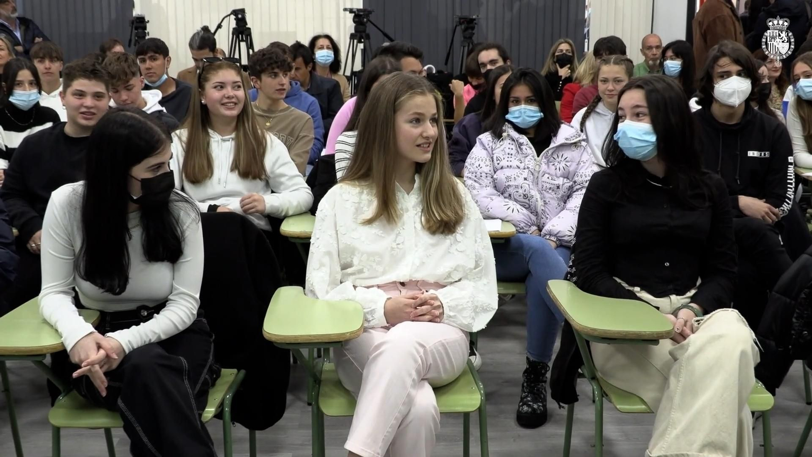 La Princesa Leonor reaparece en solitario y con un significante cambio