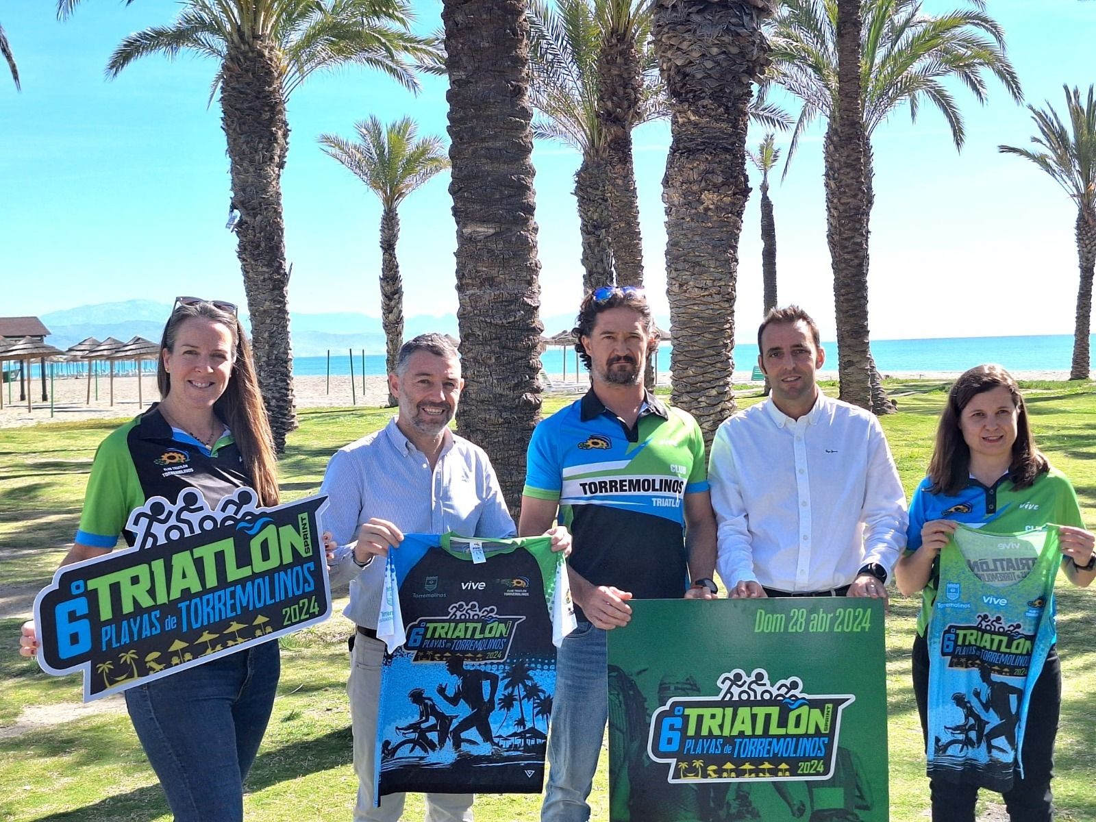 La presentación de la prueba deportiva.