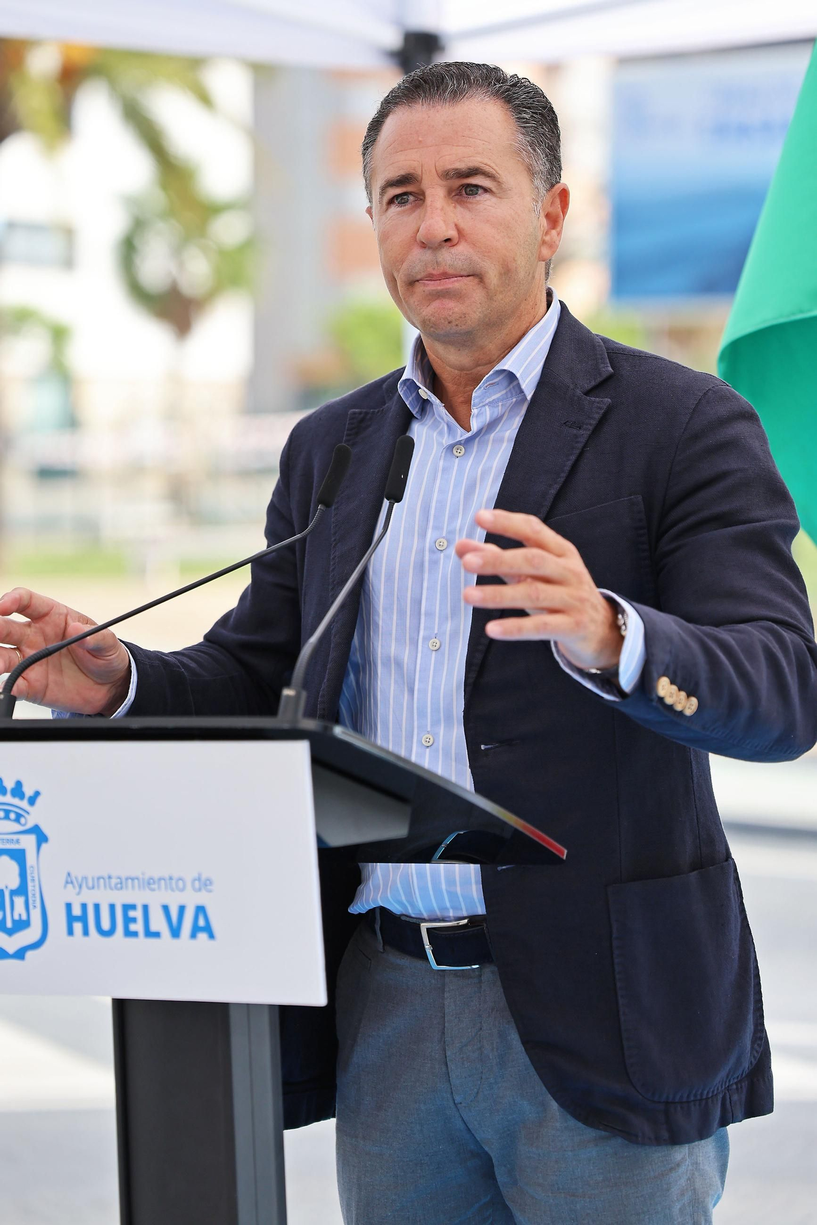 Imágenes del inicio de las obras de urbanización del Ensanche Sur