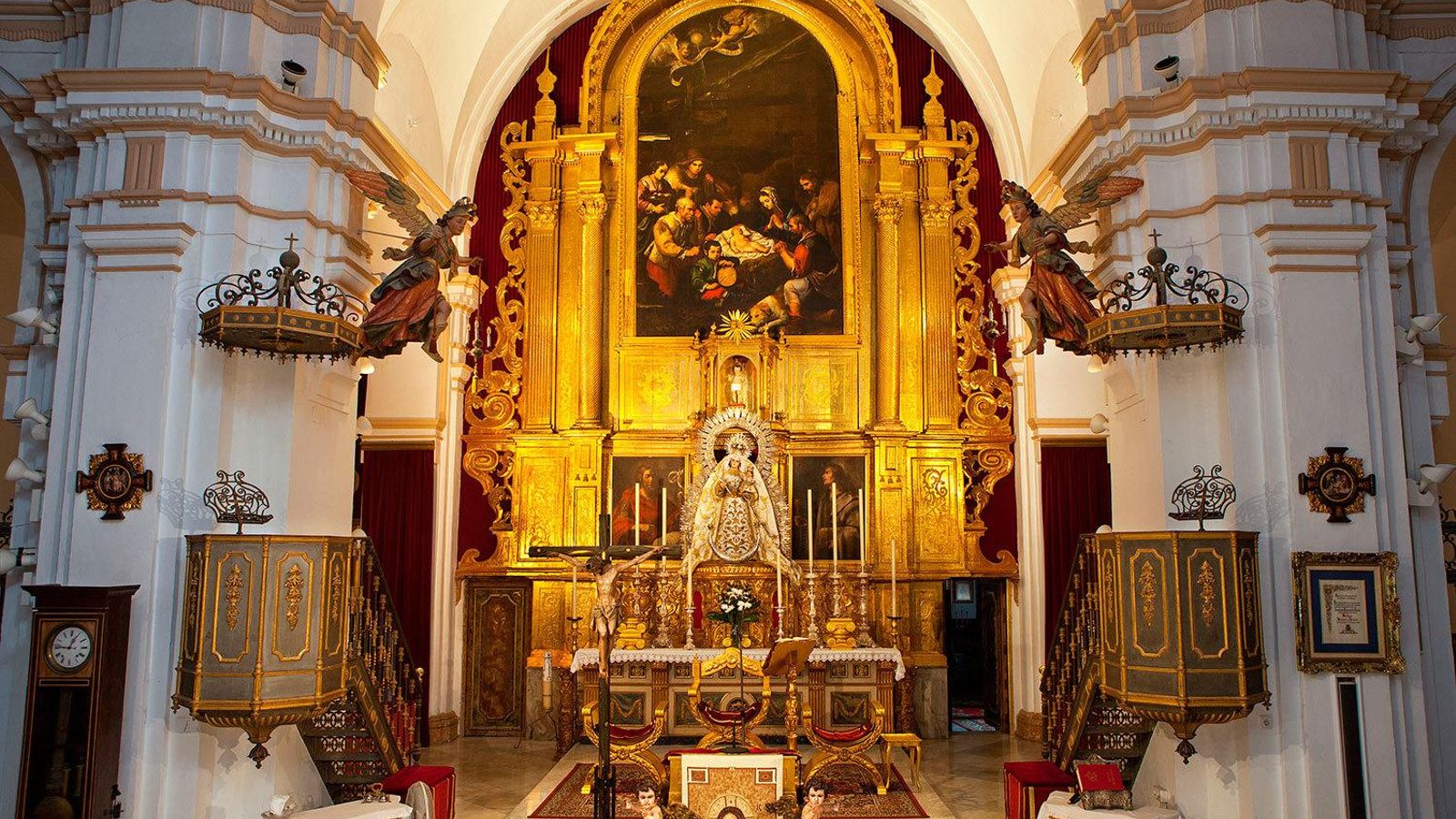 Iglesia Mayor de Santa María la Blanca de Los Palacios y Villafranca.
