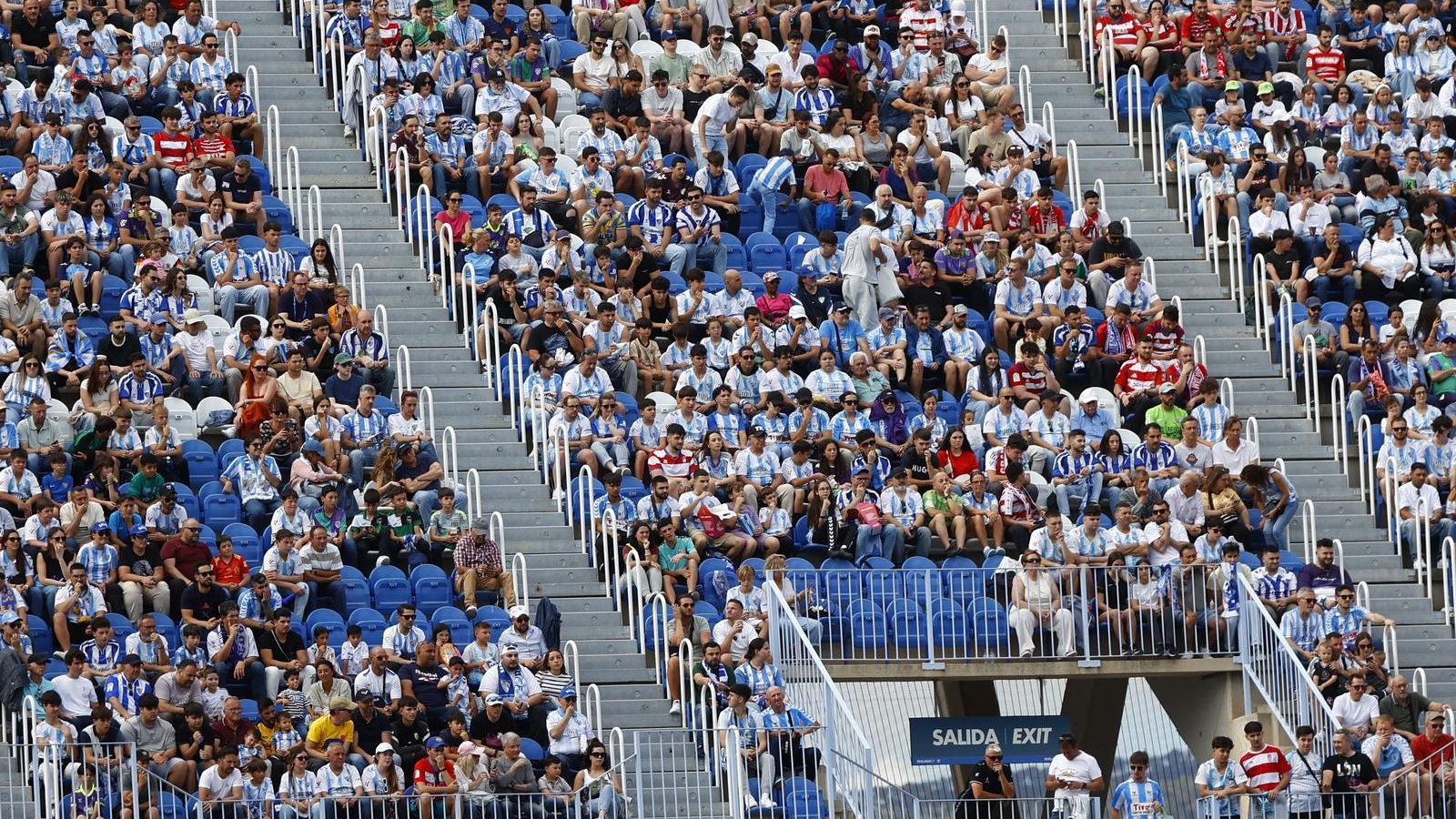 Las fotos del Málaga CF-Granada