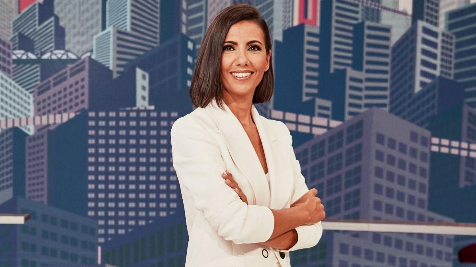 Ana Pastor en su nuevo plató de 'El Objetivo'