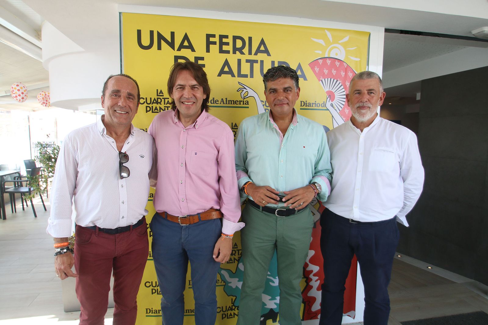 Las imágenes de la feria del mediodía del martes 20, en la Cuarta Planta. Feria de Almería 2019