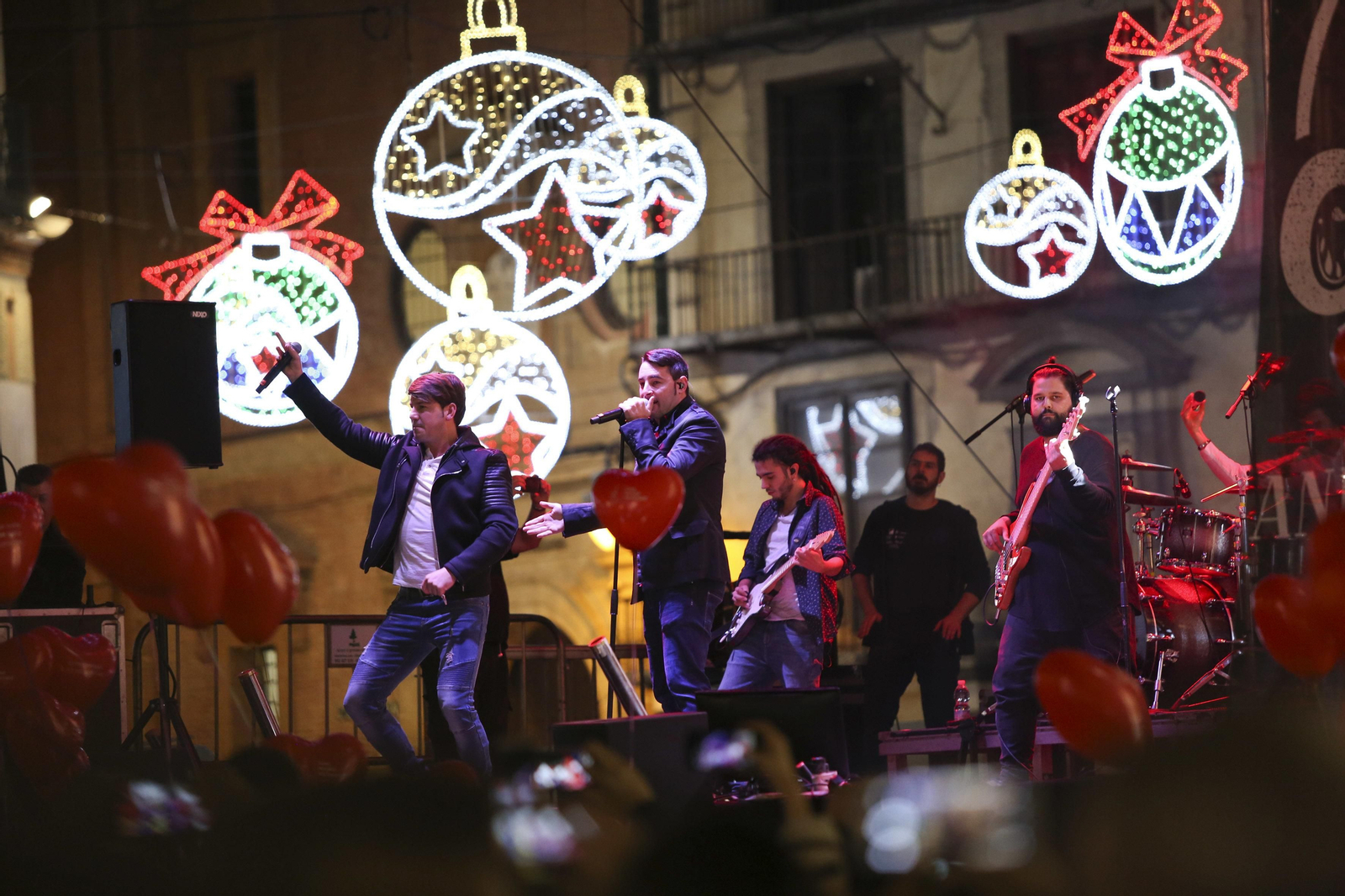 El alumbrado de Navidad de las calles de Málaga capital