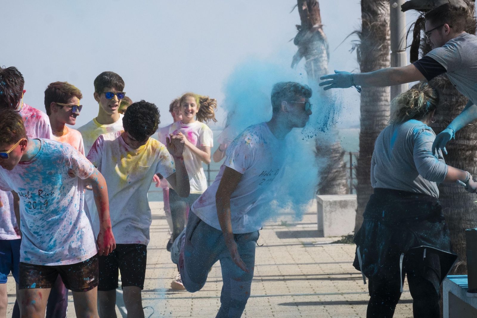 La Holi Run en imágenes