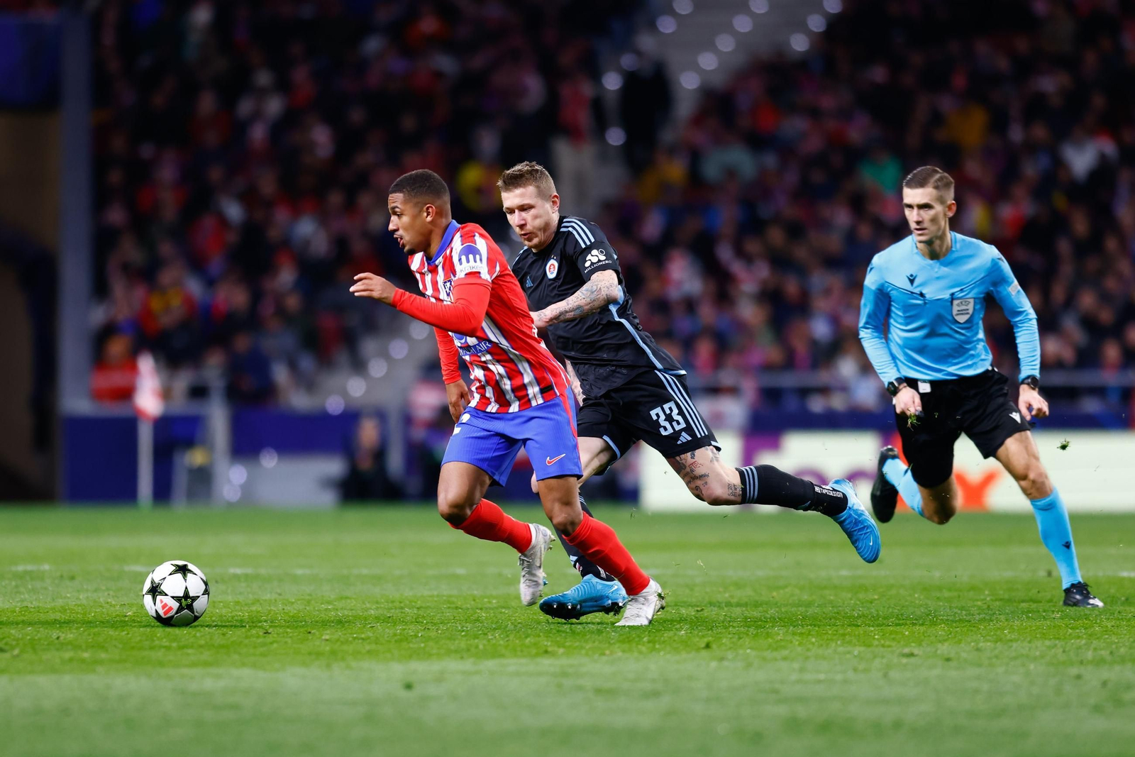 Las fotos del Atlético de Madrid - Slovan de Bratislava