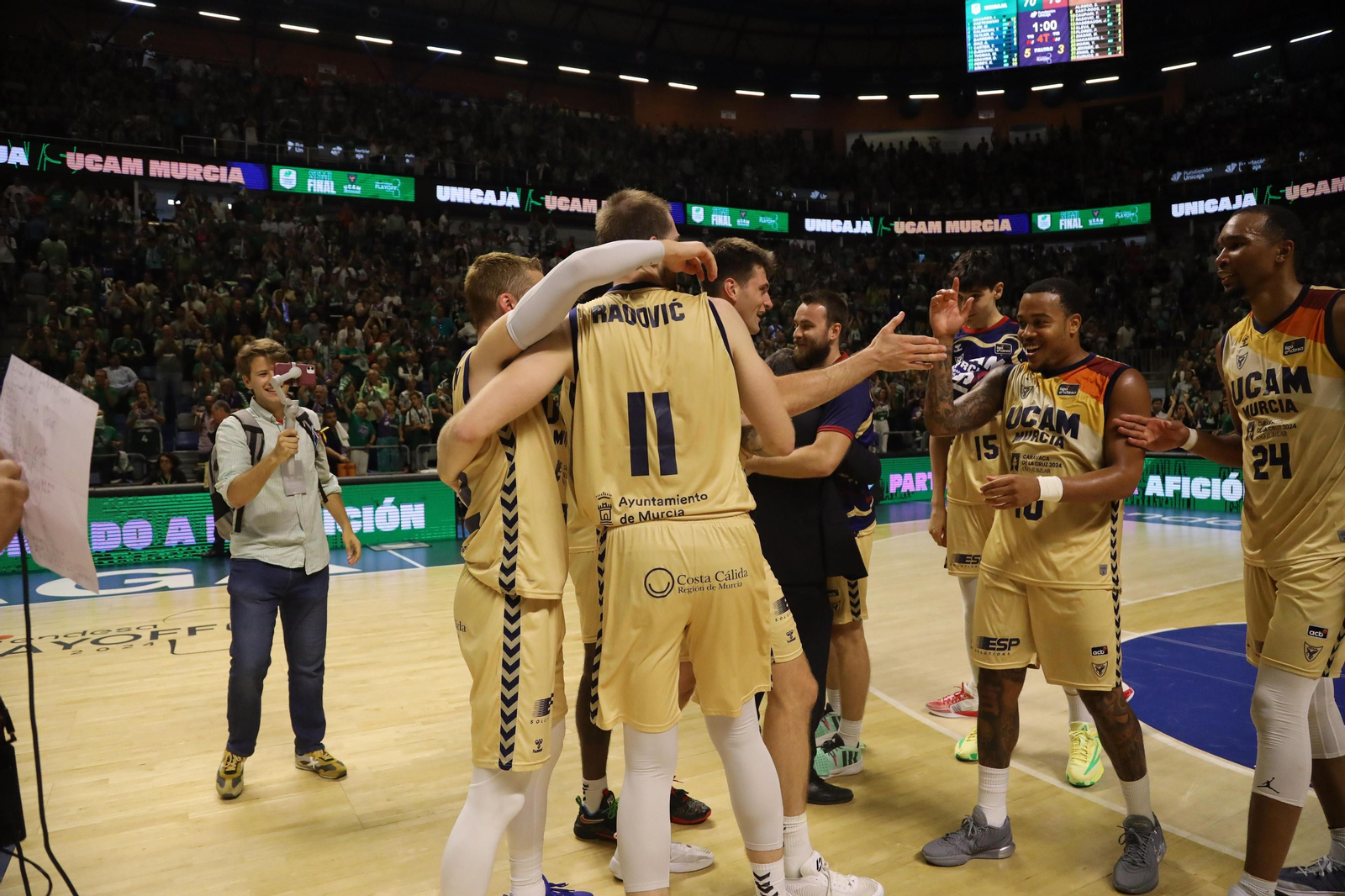 Las fotos del Unicaja-UCAM Murcia