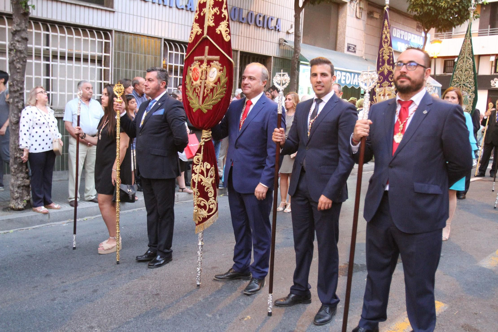 Procesión solemne de la Virgen de la Cinta.