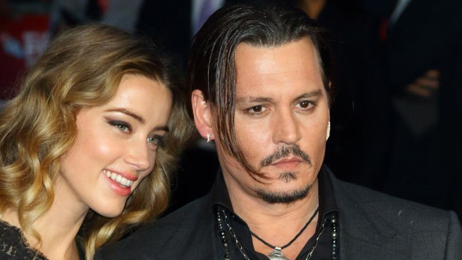 Amber Heard y Johnny Depp, cuando  aún eran pareja.