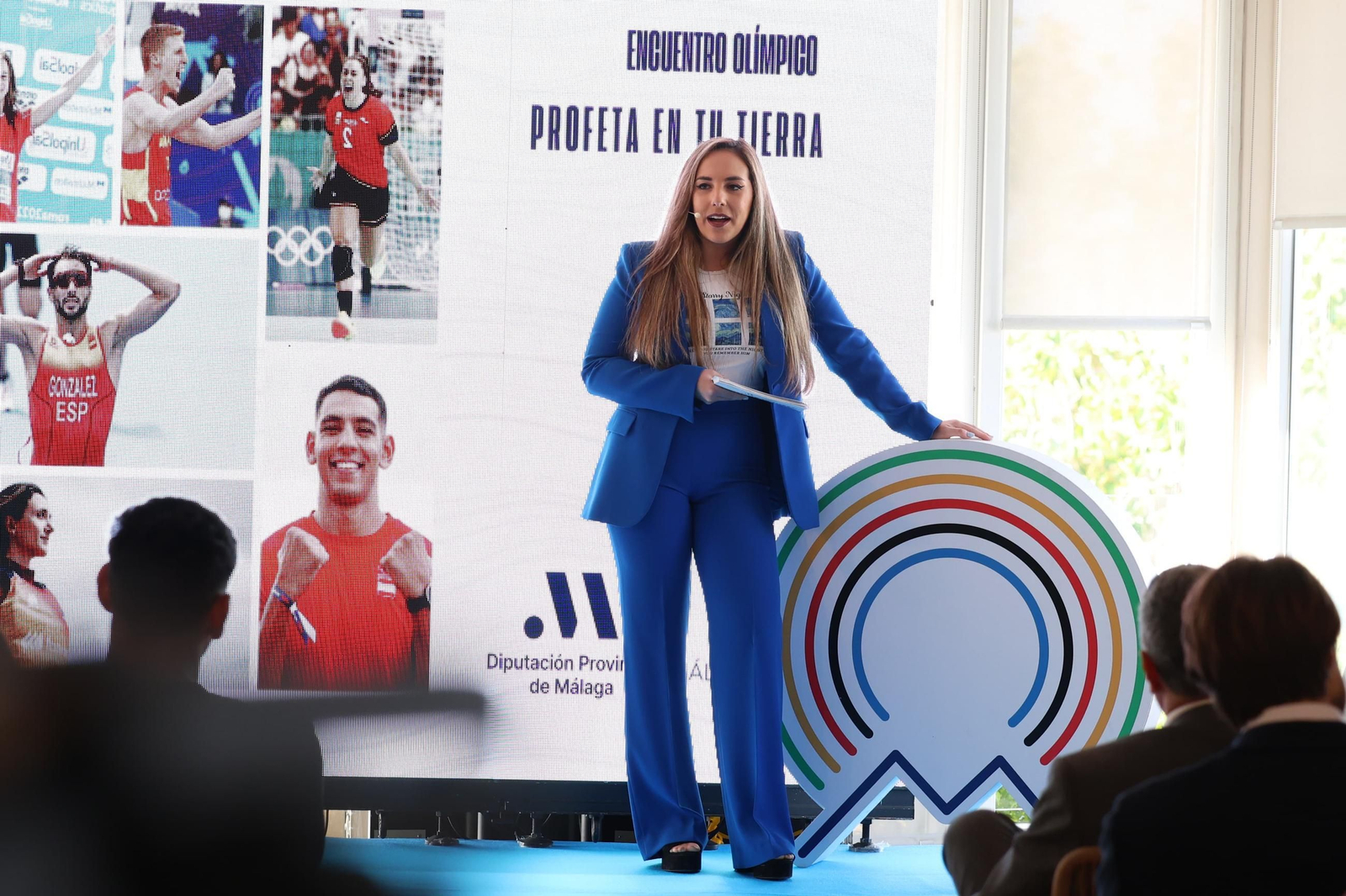 La Diputación homenajea a los malagueños olímpicos en París y premia a diferentes deportistas