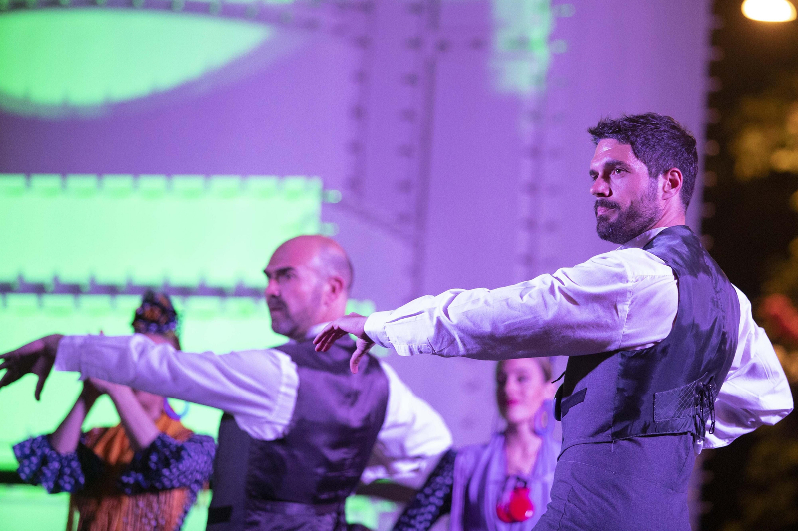 Así ha sido la primera noche de feria del Corpus en Granada después de tres años de pandemia