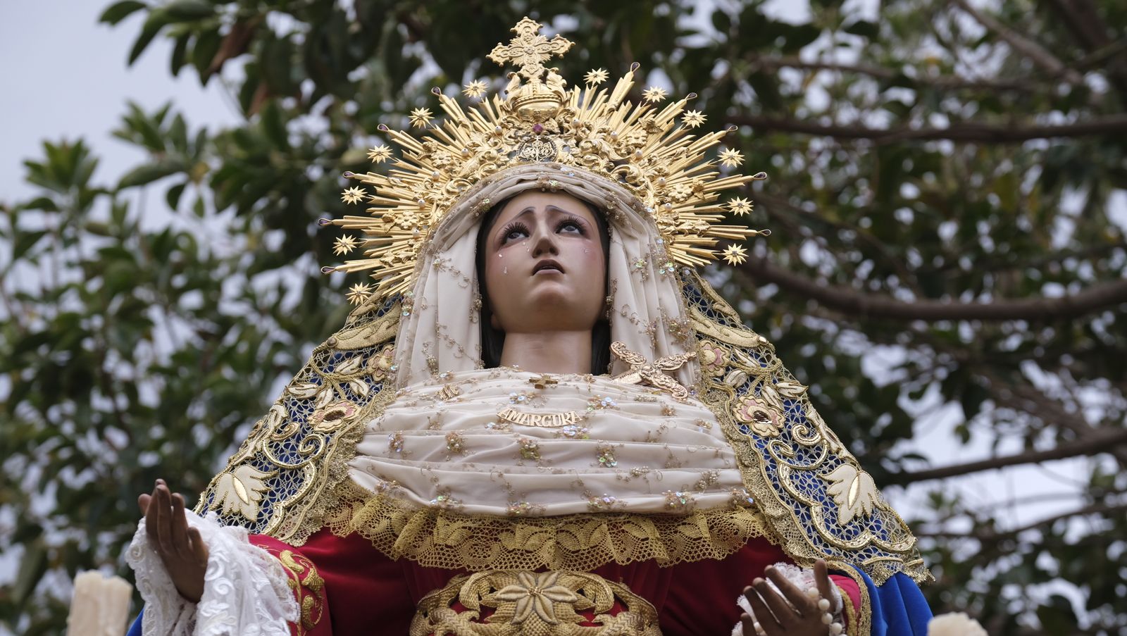 Procesión del Encuentro en Almería, en imágenes.