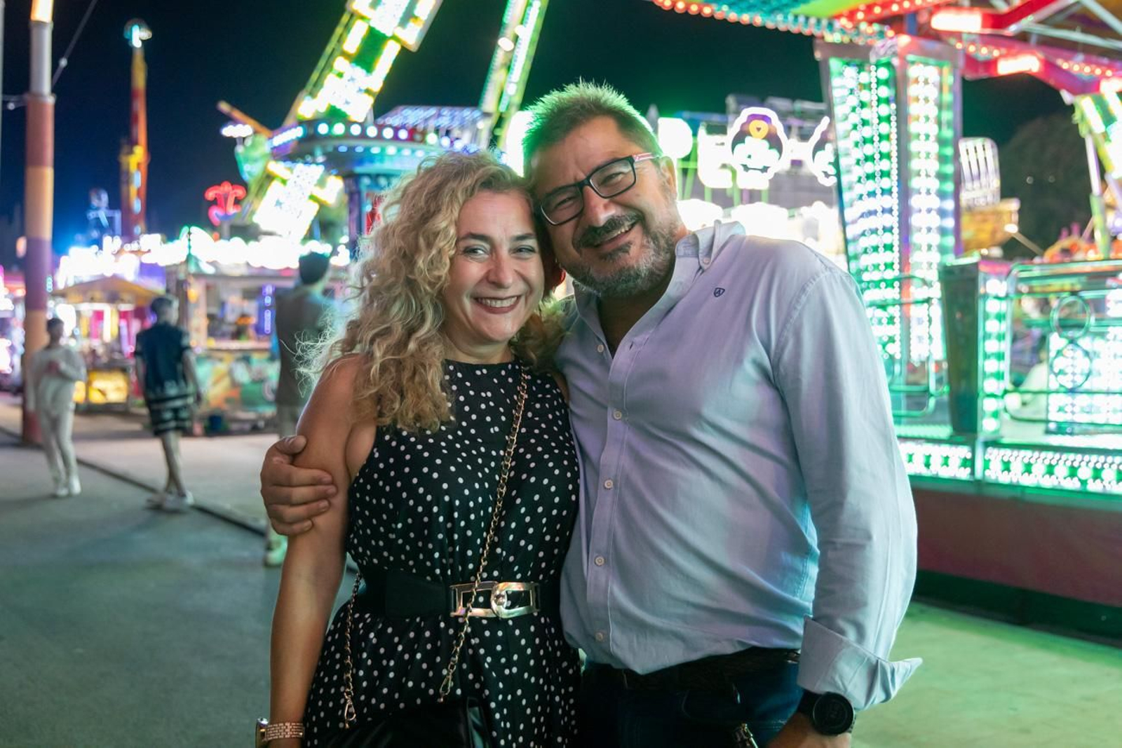 Los jiennenses disfrutan una noche más de la Feria de San Lucas