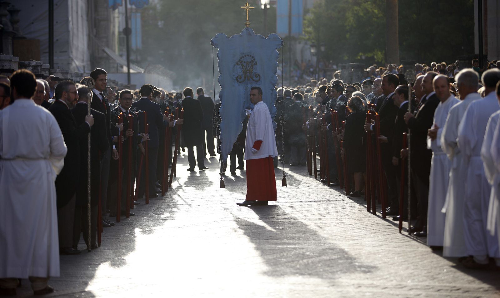 Las procesión de la Virgen de los Reyes