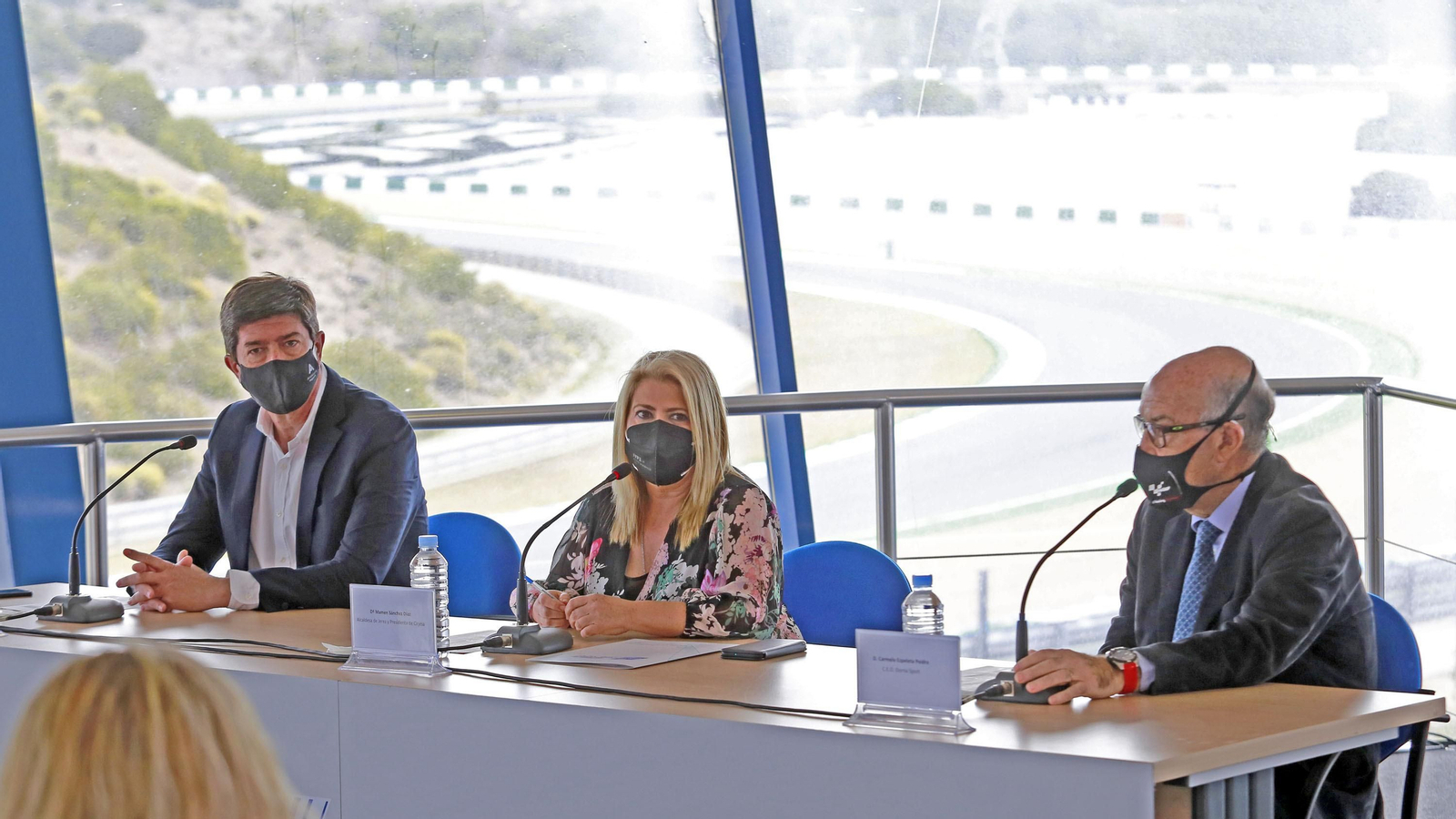 Presentación del G.P. de España en el Circuito de Jerez - Ángel Nieto