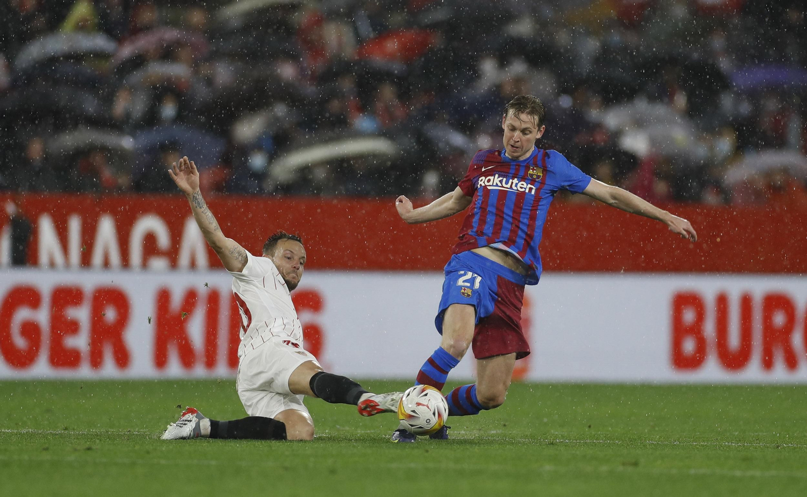 Las imágenes del Sevilla fc-Barcelona