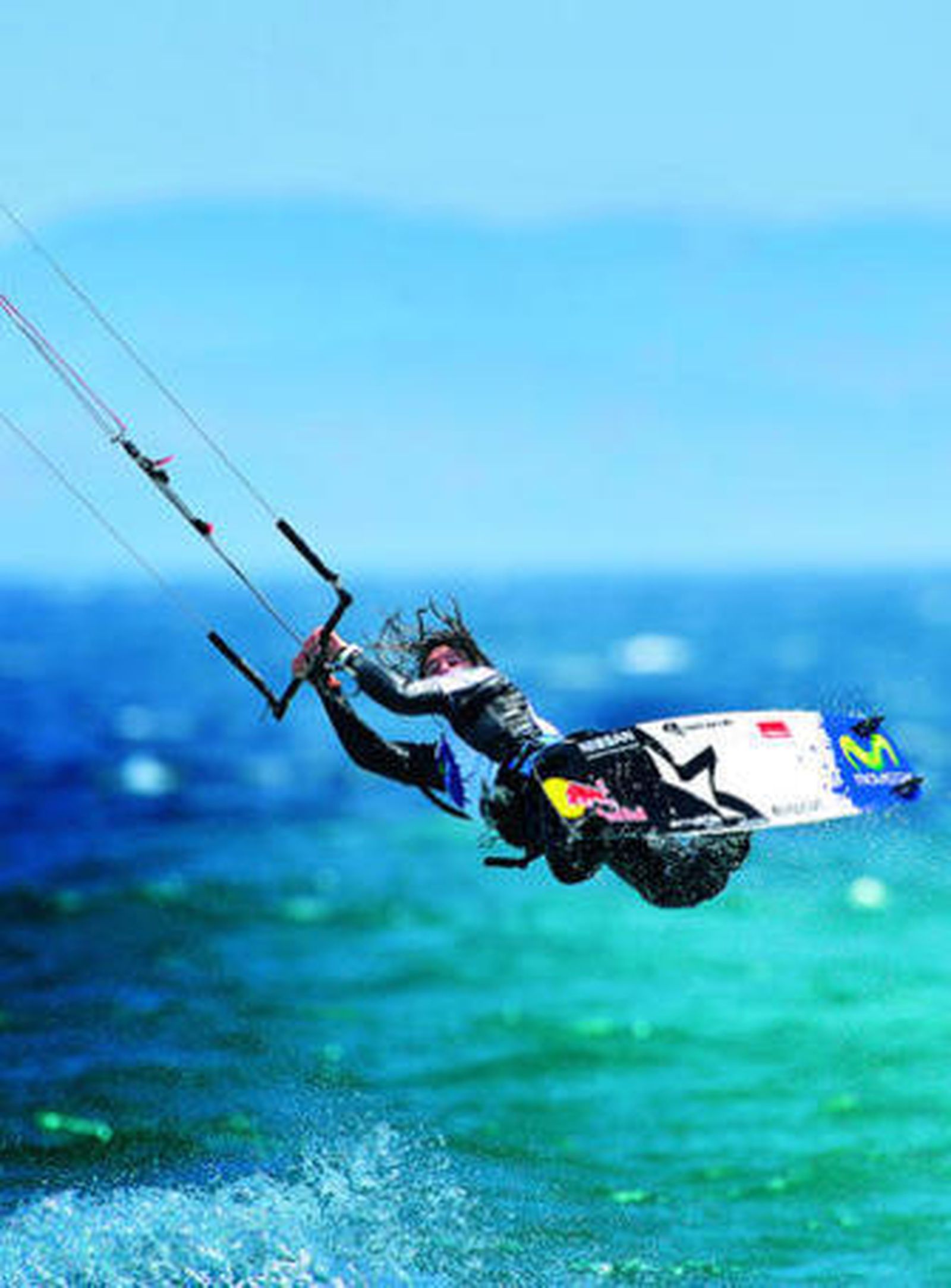 Gisela Pulido vuela en Tarifa