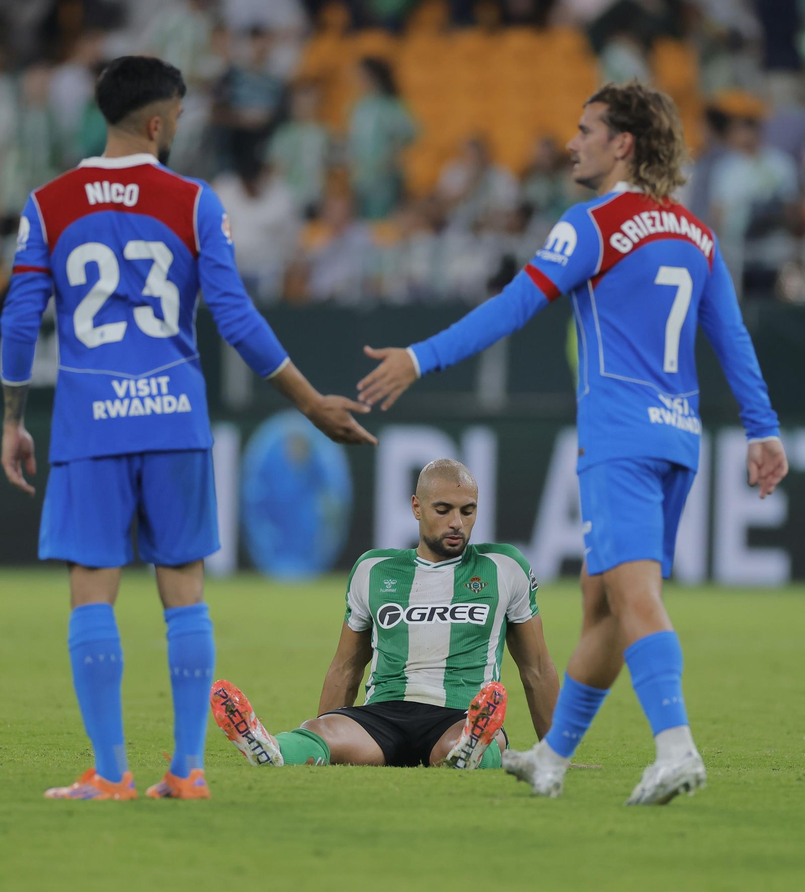 Las fotos del Betis - Atlético de Madrid
