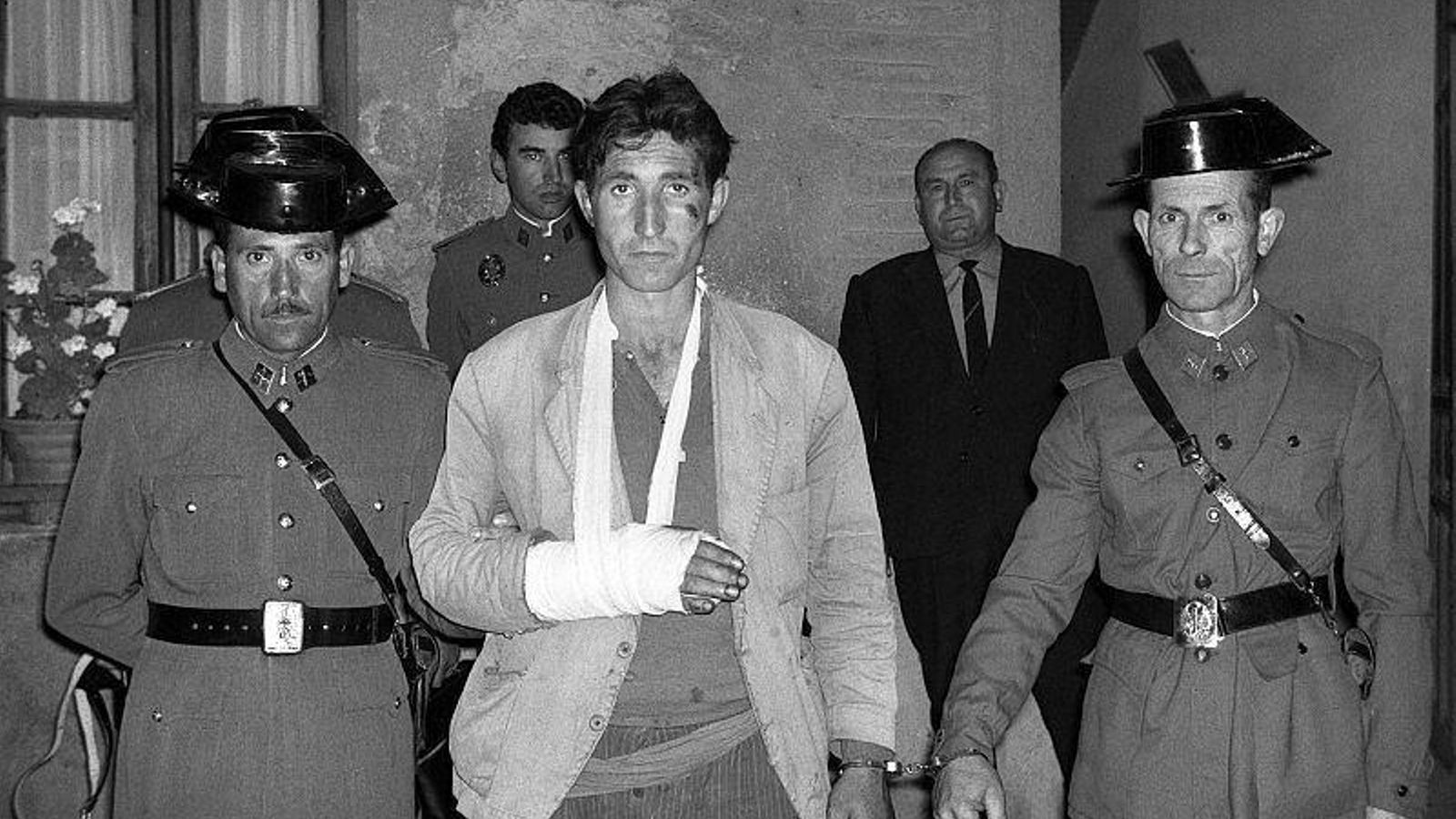 El Lute, que tuvo una novia en Granada, el día de su detención