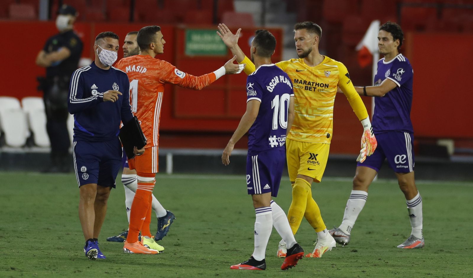 Las imágenes del Sevilla-Valladolid