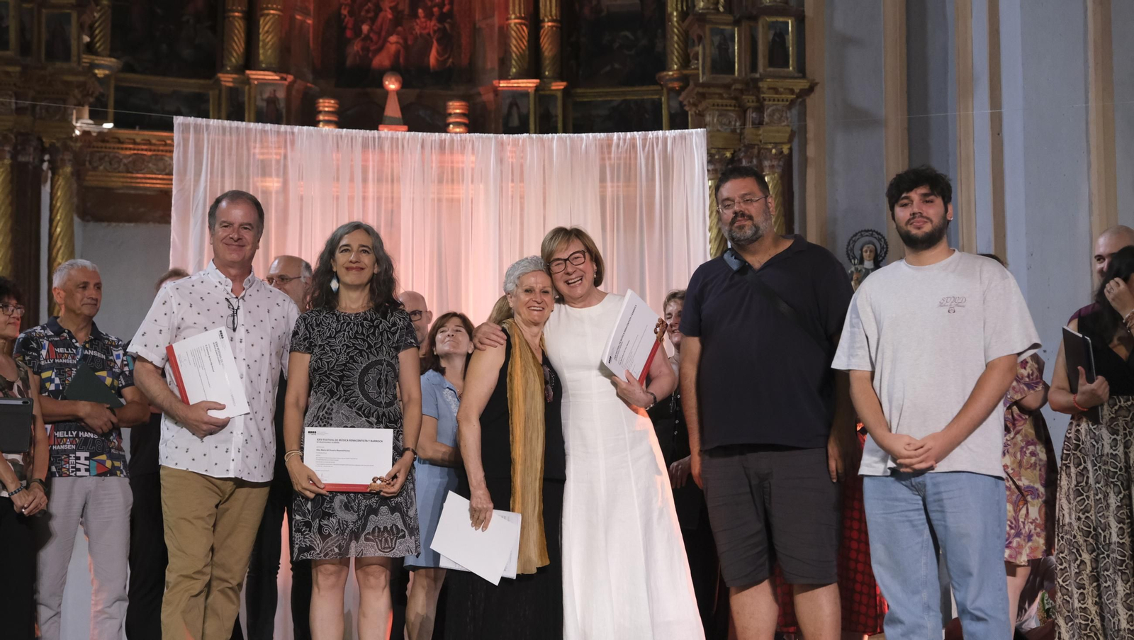 Entrega de diplomas a los alumnos de la Academia Musical del Festival de Vélez Blanco