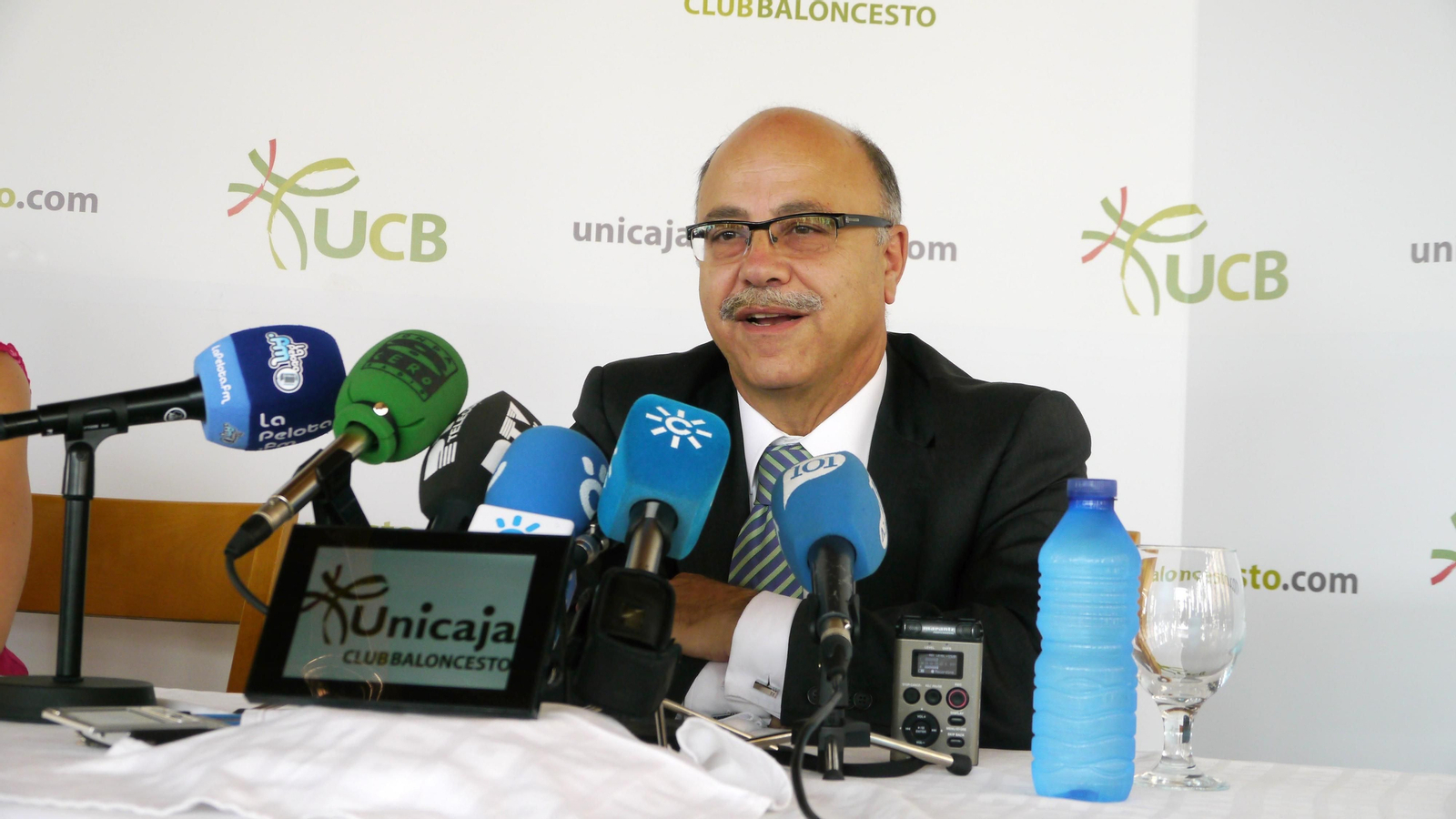 La era de Eduardo García como presidente del Unicaja, en fotos