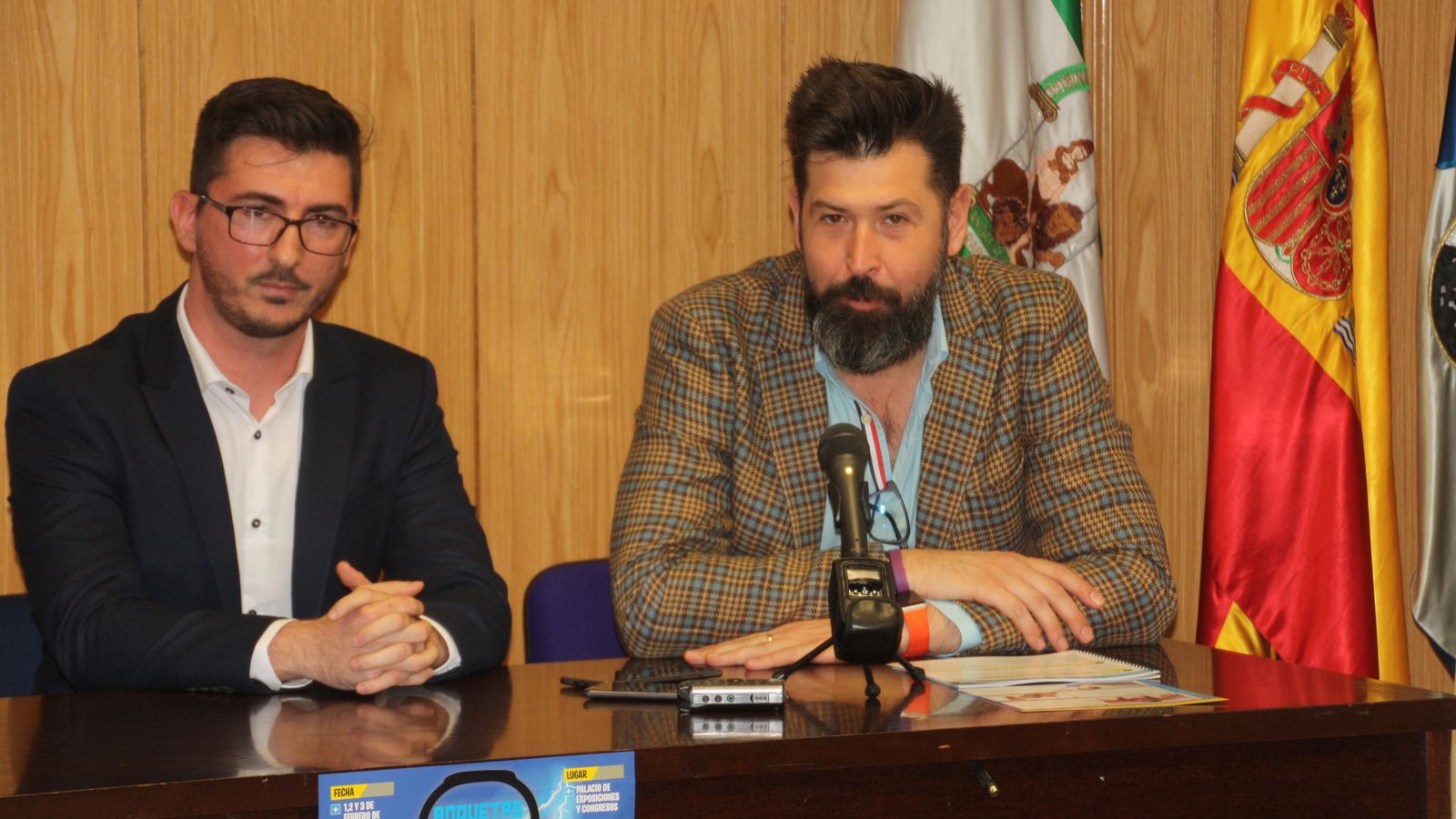 uan Antonio Gallego Guerrero, CEO de Almería e-sport Academy, y Oscar Palomino Gual, director general Ep-Smart