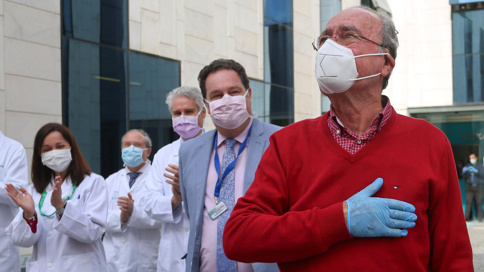 Francisco de la Torre sale de la clinica Chip tras ser operado de un hemátoma subdural en la cabeza en 2020