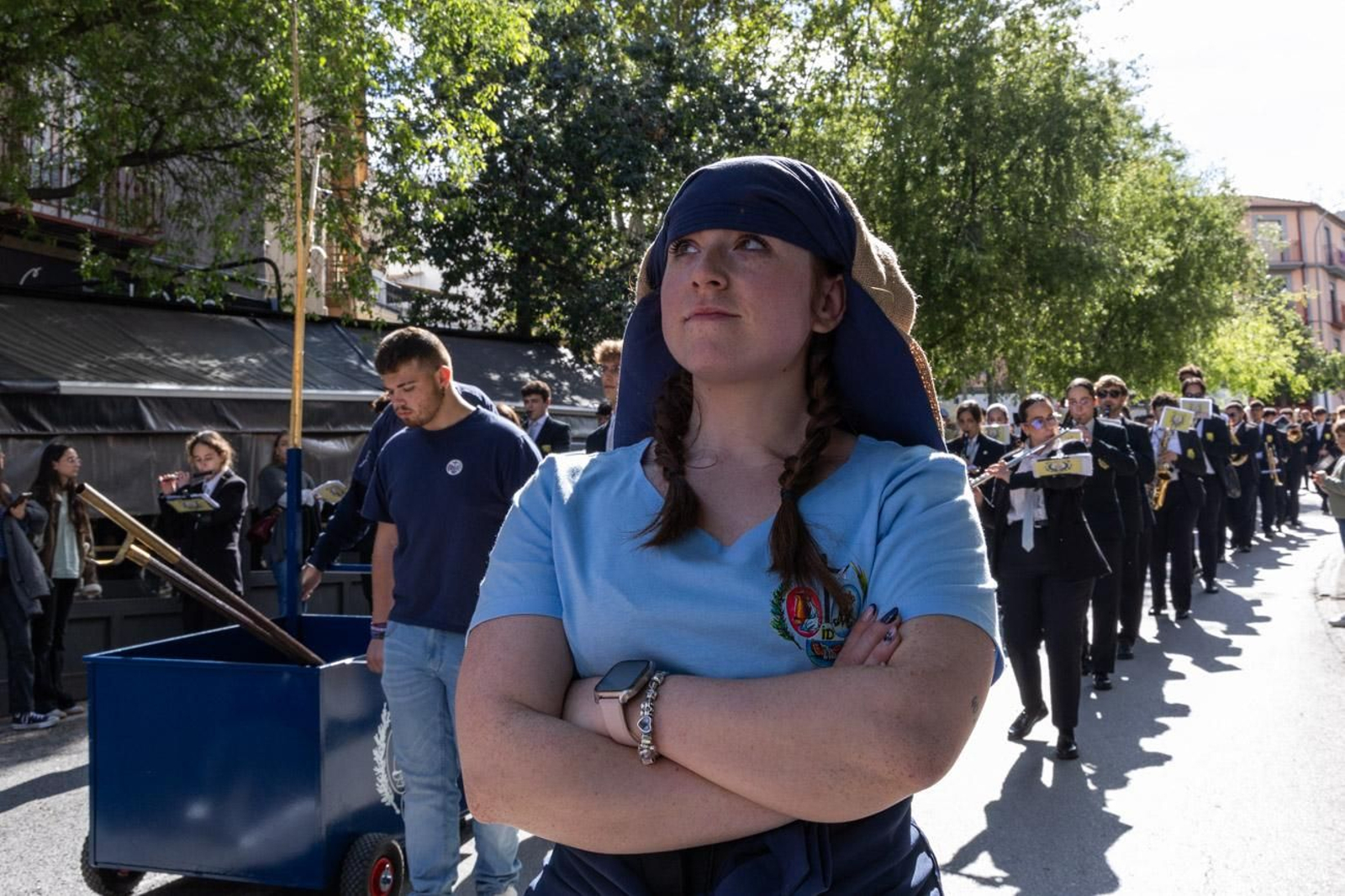 La temida lluvia impide el desarrollo normal de este Martes Santo